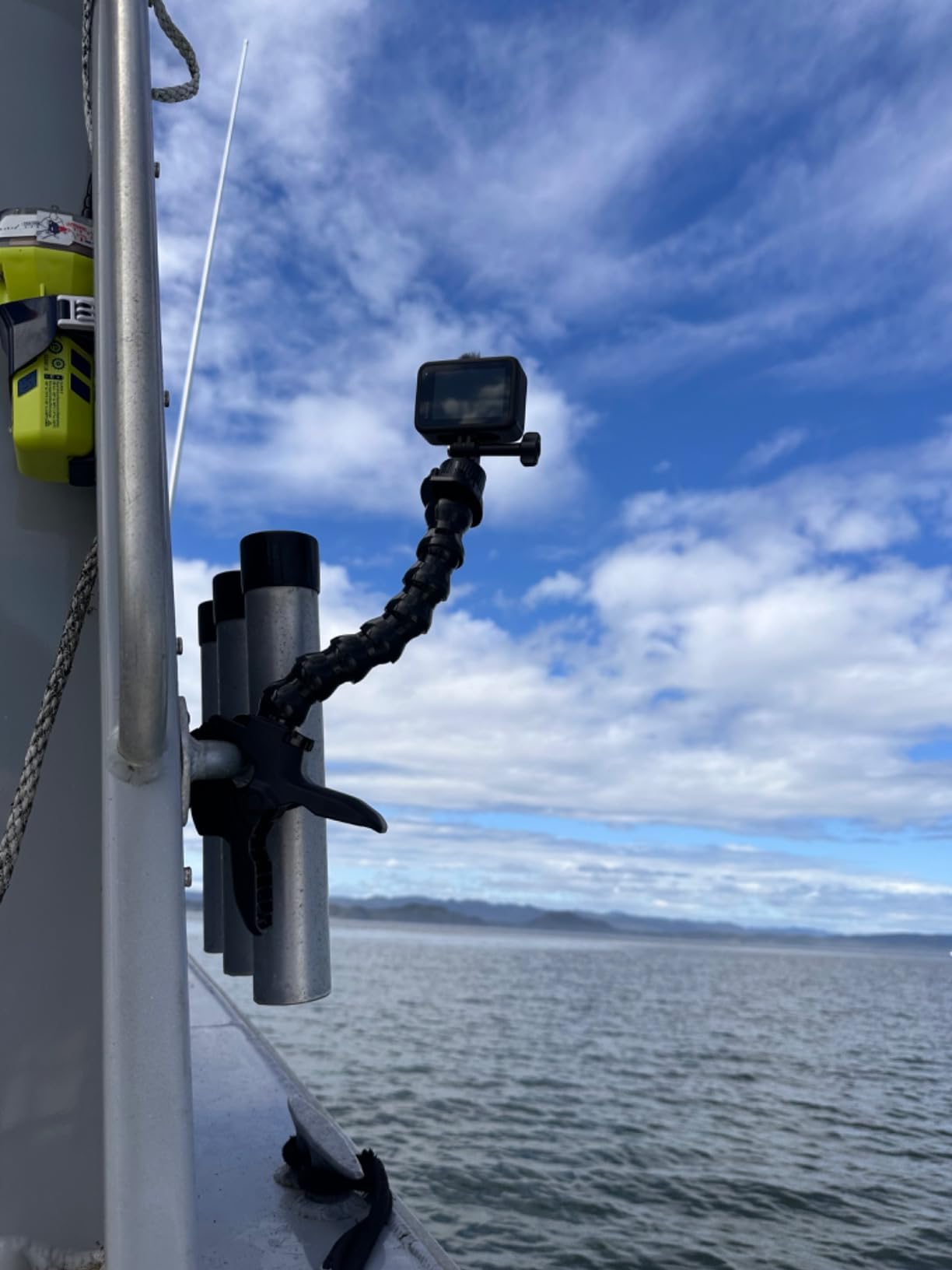 Suptig Jaws Flex Clamp Mount Gooseneck Mount for GoPro Hero 13 Hero 12 Hero 11 Hero 10 Hero 9 Hero 8 Hero 7 Hero 6 Hero 5 Hero 4 Session Hero 3+ Hero 3 Akaso EK7000 DJI osmo Arlo Action Camera. customer photo 2