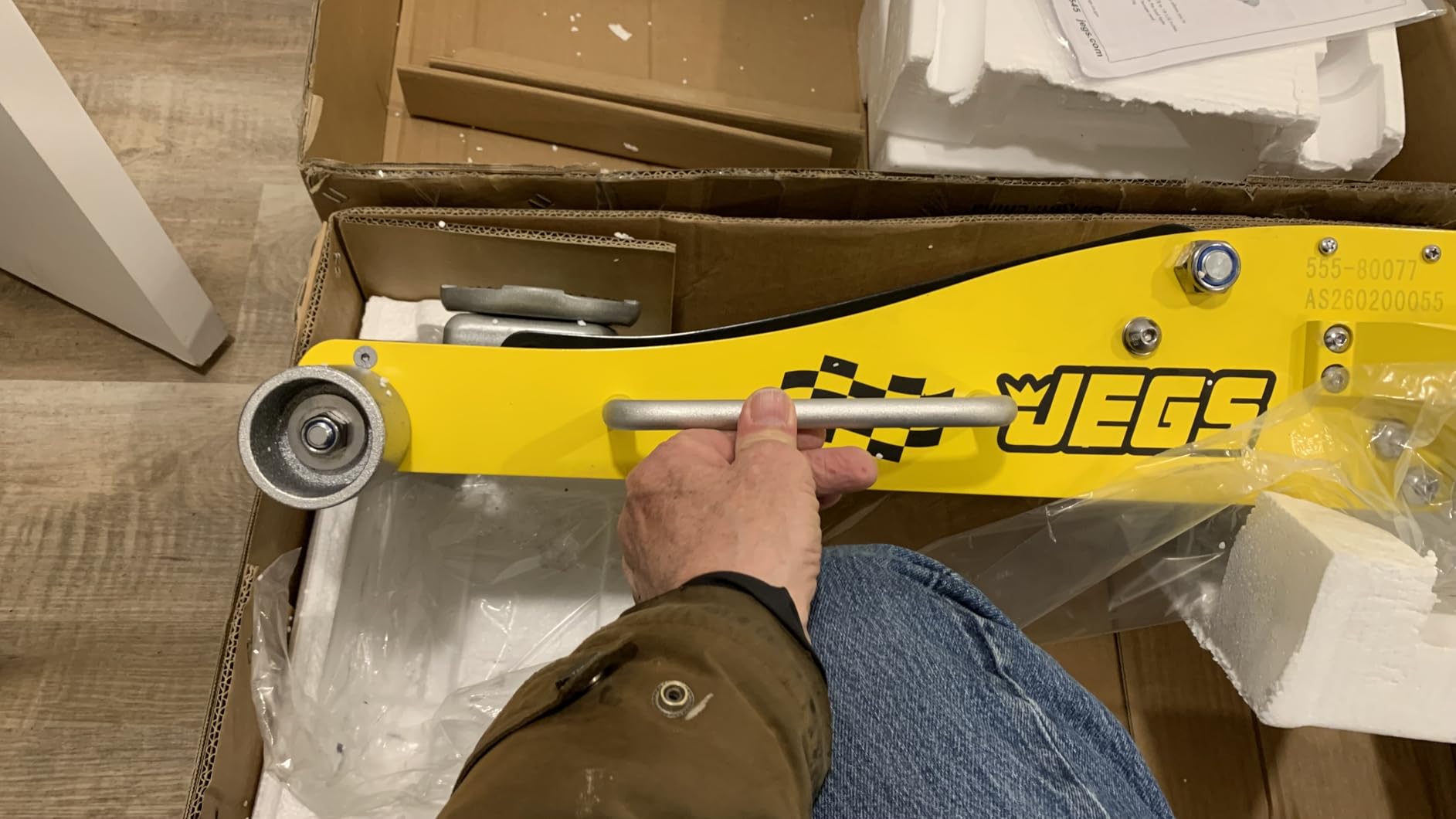 JEGS Professional Low-Profile 3-Ton Aluminum Floor Jack | 3