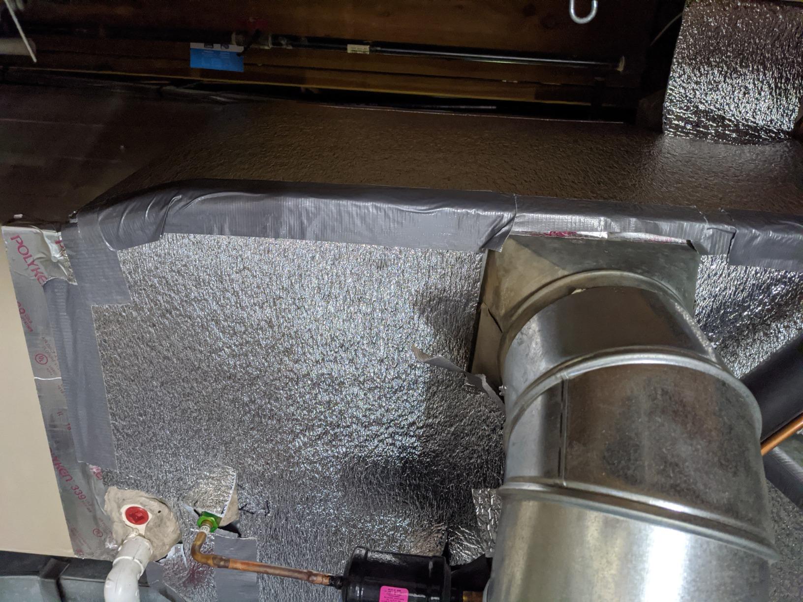 AES R-8 HVAC Duct Wrap Insulation Reflective 2 Sided Foam Core 4' x 50' (200 Sq Ft) customer photo 1