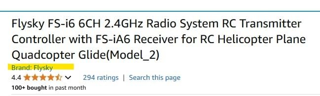 FLYSKY FS-i6 6CH 2.4GHz Radio System RC Transmitter Controller w/FS-iA6 Receiver for RC Helicopter Plane Quadcopter Glide (Mode_2) customer photo 1