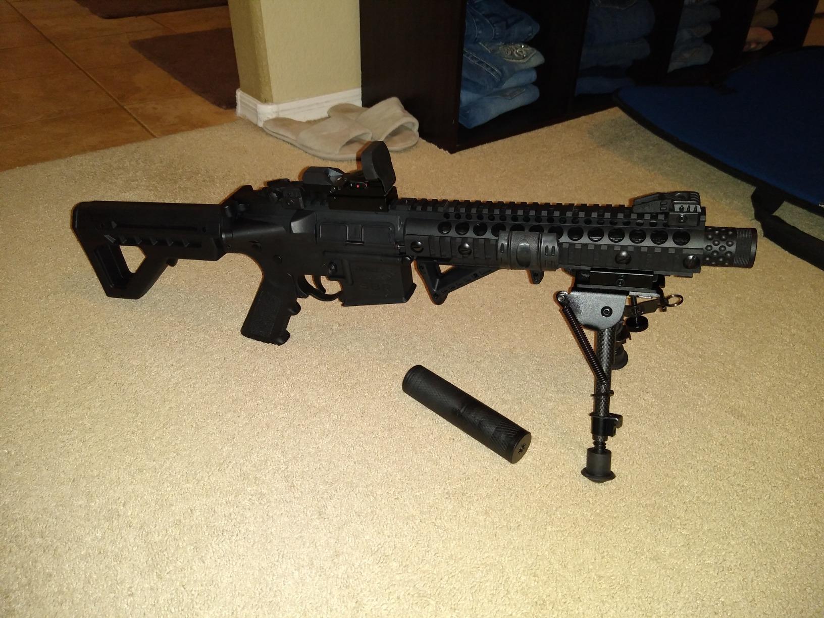 CVLIFE Bipod, Carbon Fiber Bipod for Rifle with Picatinny Adapter 6-9 Inches Bipod customer photo 1