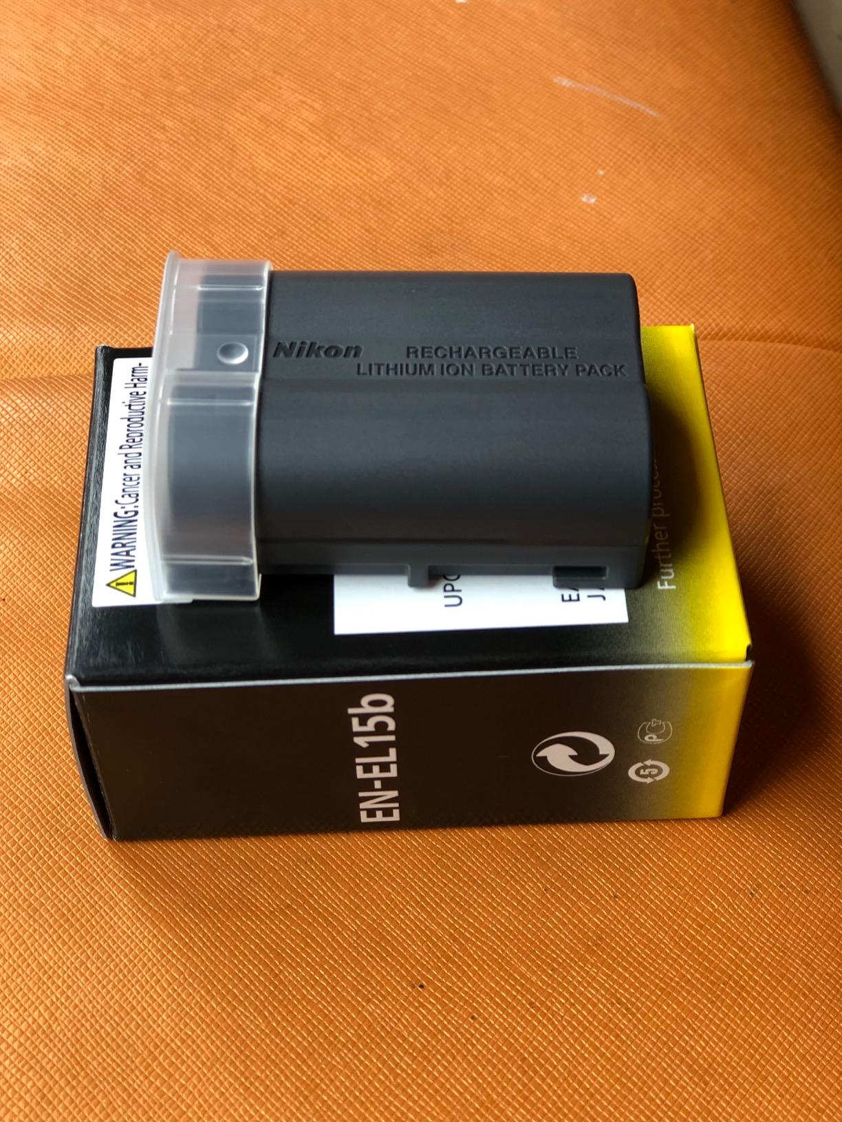 Nikon EN-EL15b Rechargeable Li-ion Battery for Compatible Nikon DSLR and Mirrorless Cameras (Genuine Nikon Accessory) customer photo 2