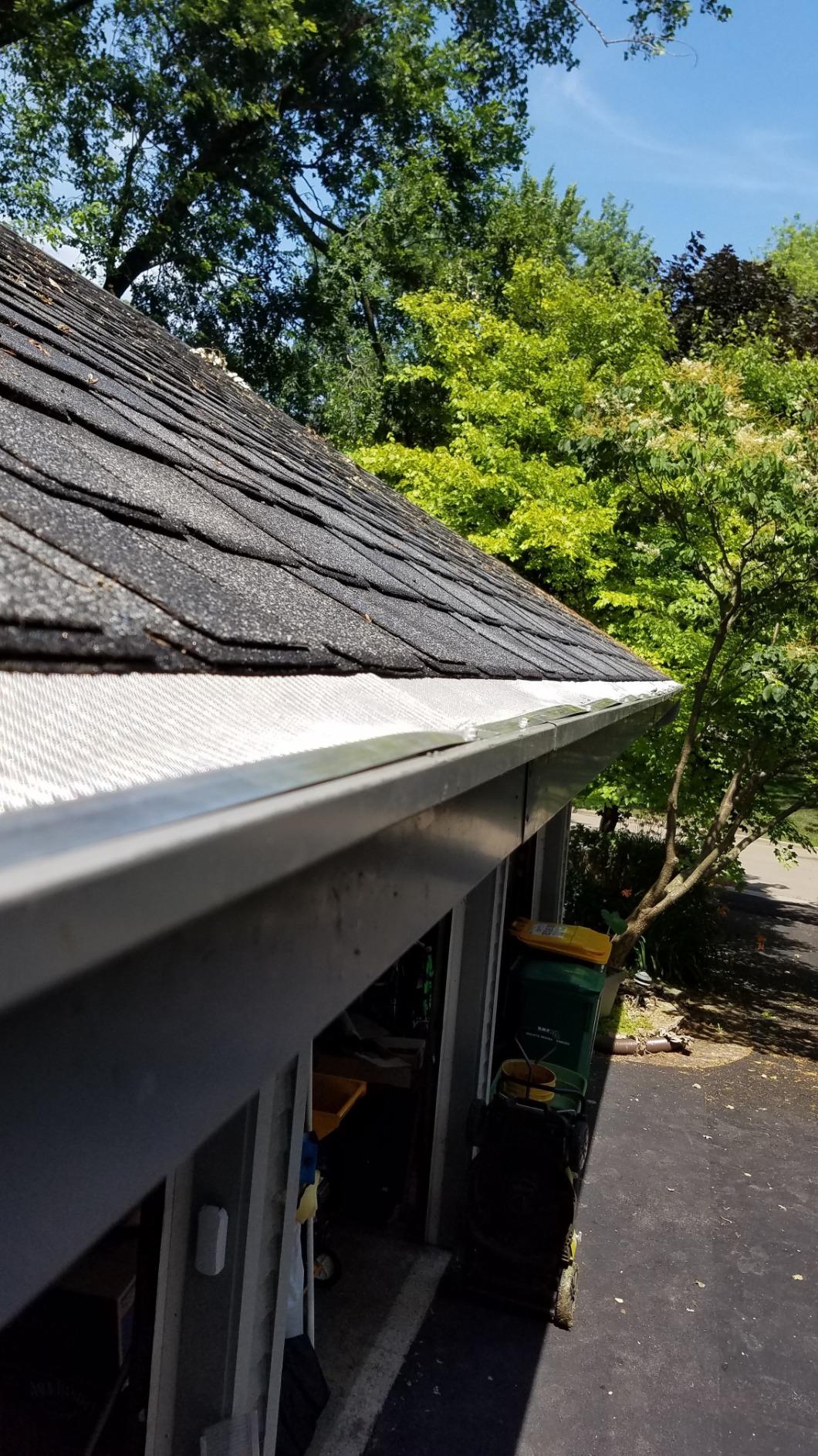 RAPTOR GUTTER GUARD - 48 FT. (Nominal) Contractor Grade Stainless Steel Micro-Mesh Gutter Guard Kit with Screws Included. Fits 6 in. & 7 in. Gutters. DIY-Friendly. customer photo 1