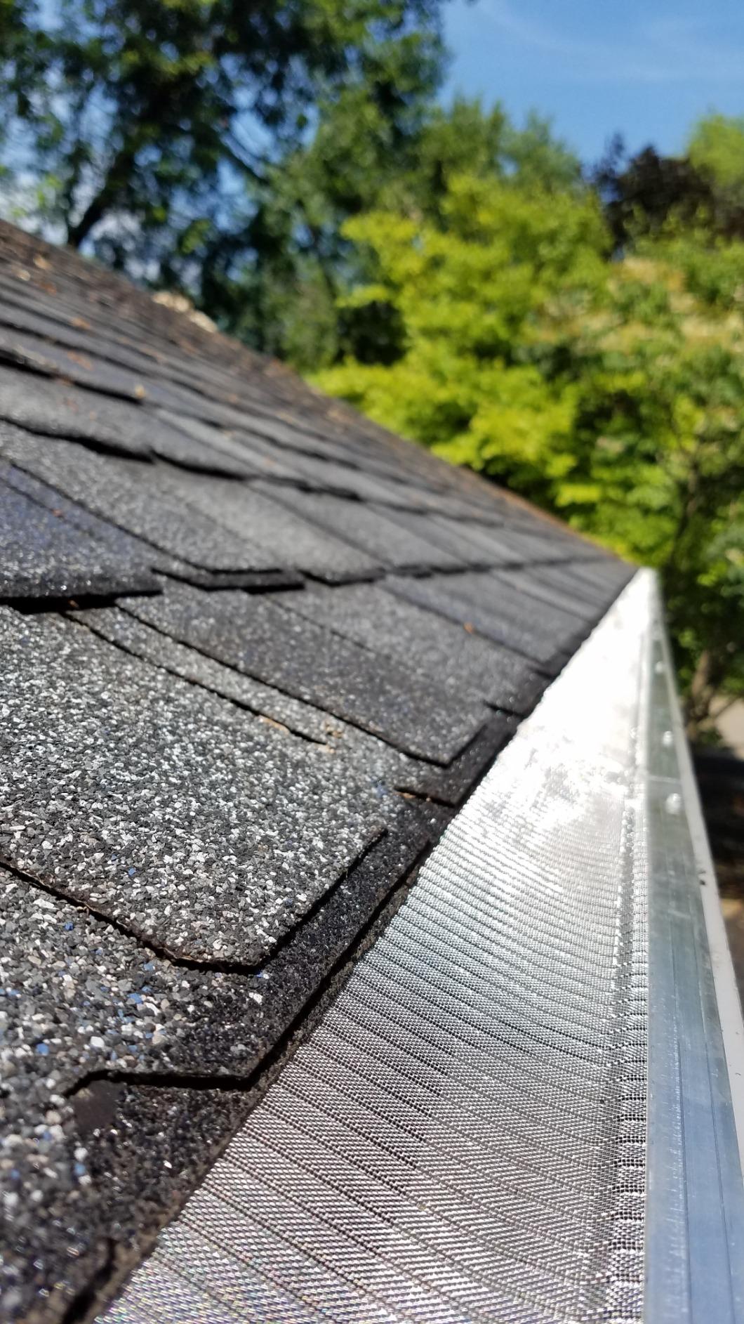 RAPTOR GUTTER GUARD - 48 FT. (Nominal) Contractor Grade Stainless Steel Micro-Mesh Gutter Guard Kit with Screws Included. Fits 6 in. & 7 in. Gutters. DIY-Friendly. customer photo 2