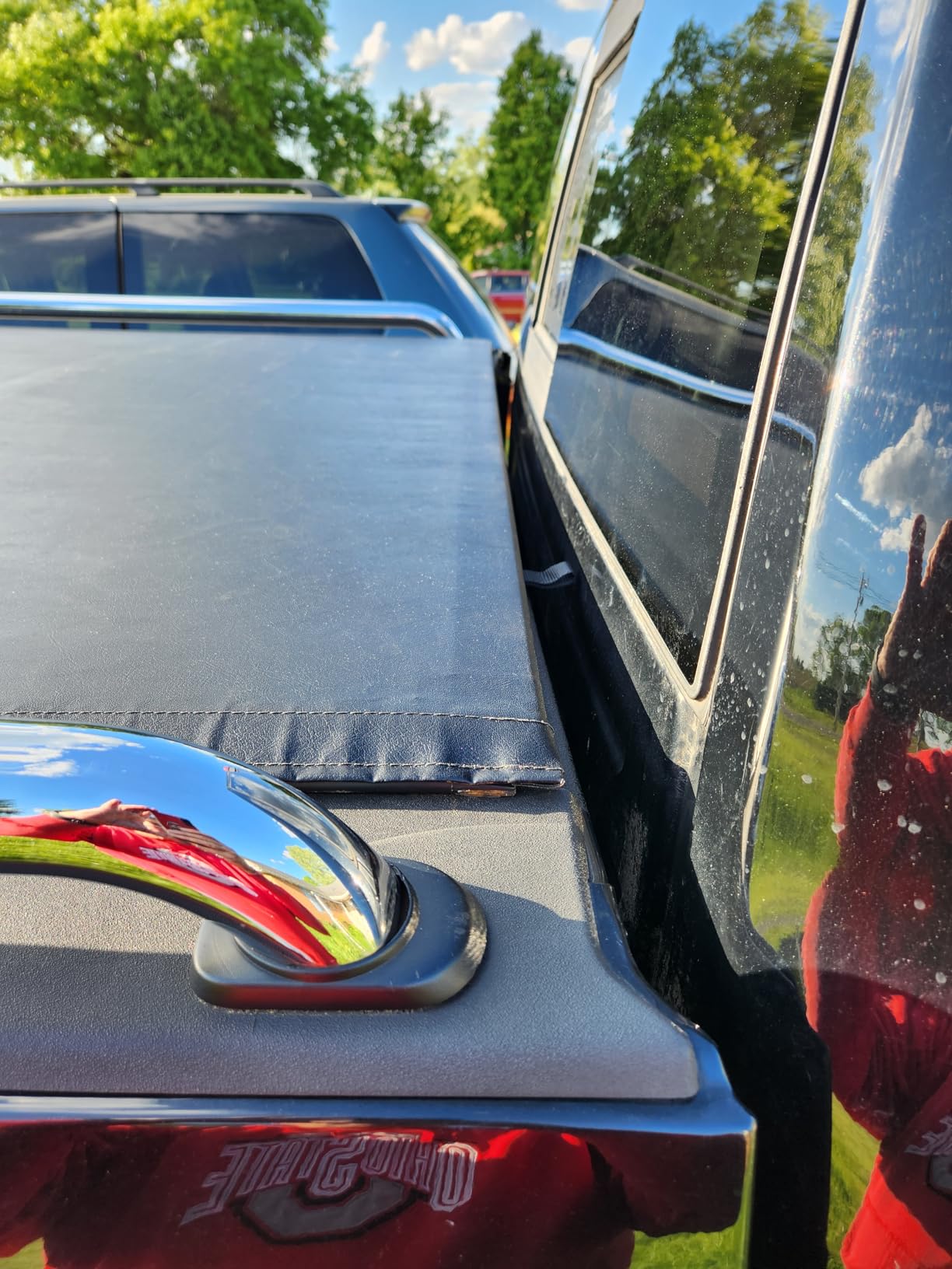 Tyger Auto T1 Soft Roll-up Truck Bed Tonneau Cover Compatible with 2019-2026 Ram 1500 (Not Fit 19-24 Classic) | 5'7