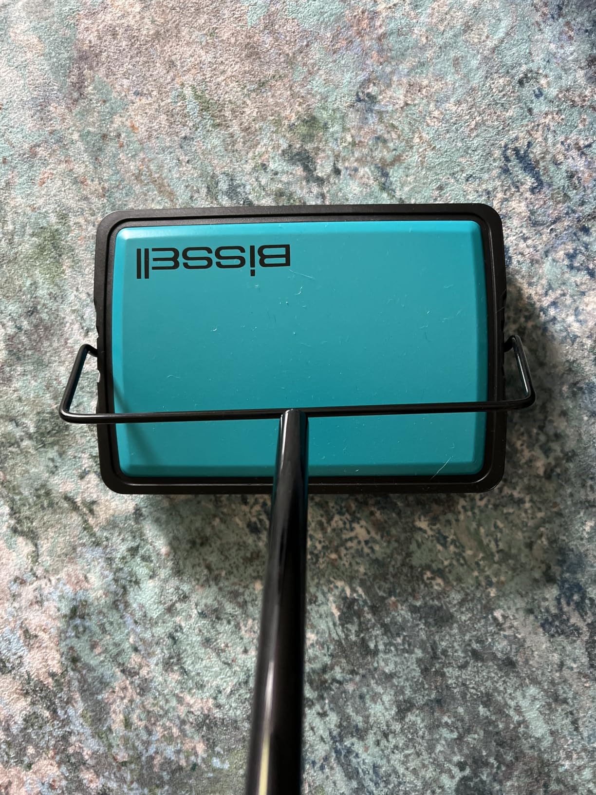 Bissell Easy Sweep Compact Carpet & Floor Sweeper, 2484A, Teal customer photo 1