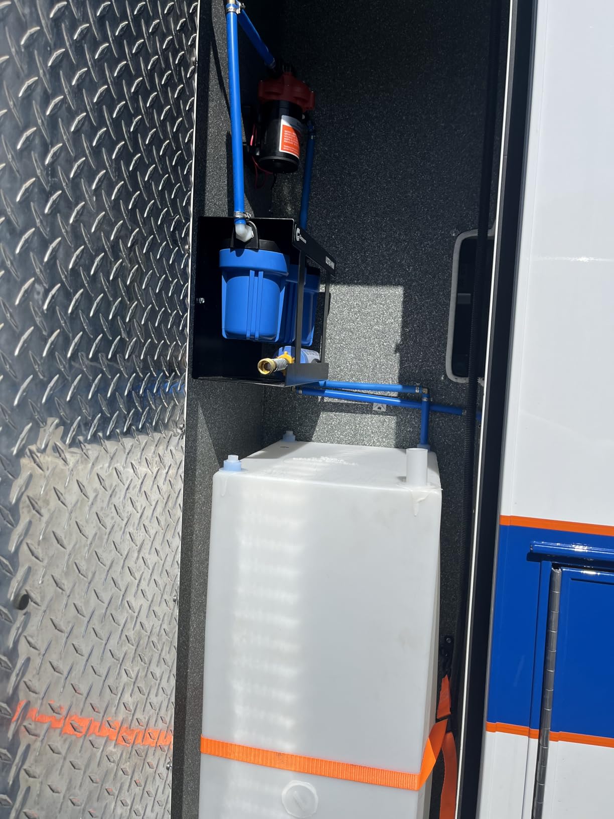 A.A 42 Gallon RV Fresh/Gray Water Tank 39