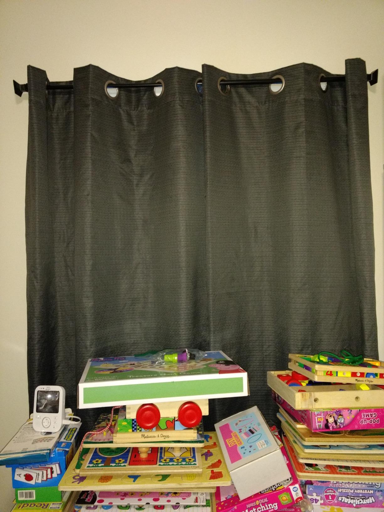 Sun Zero Cooper Thermal Insulated Energy Efficient Grommet Curtain Panel, Pearl White, 40W x 84L (1 Panel) customer photo 2