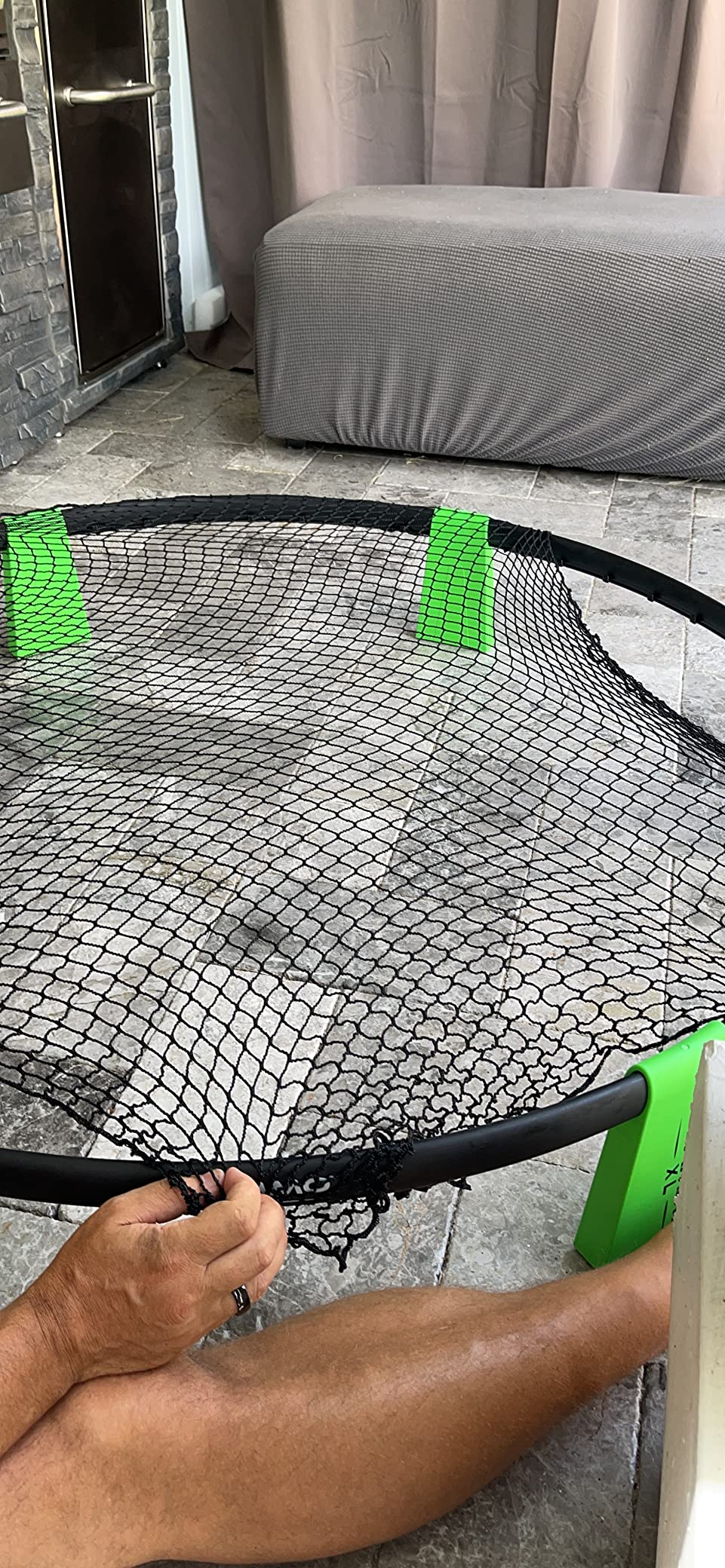 GoSports Slammo XL Extra Large Round Net Game for Beginners - Great for Beach Party, Backyard, and Outdoor Family Fun customer photo 1