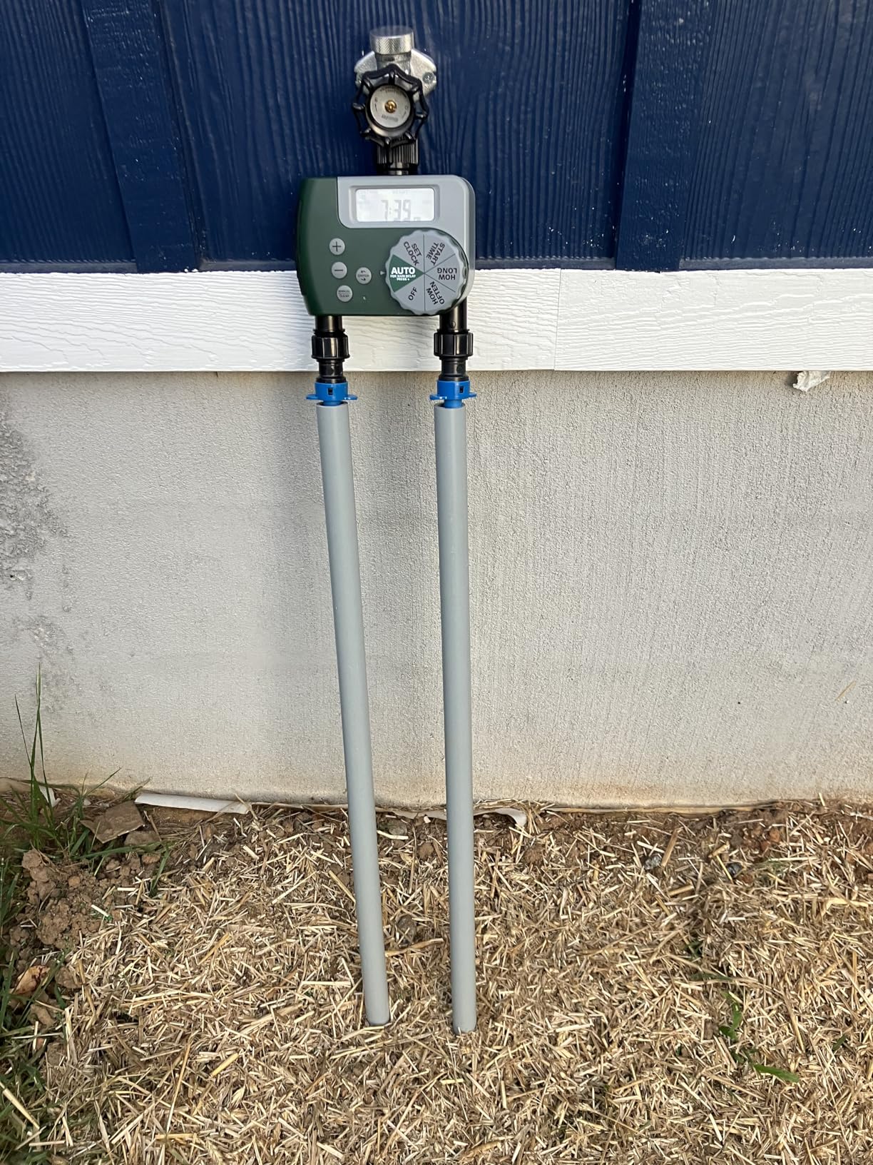 Orbit 2-Zone All-in-One Automatic Watering System - Automatic Sprinkler System for Yard Irrigation Setup - DIY Lawn Kit - Double Outlet Hose Timer - Easy Push-Fit Technology - Large Coverage - 50021 customer photo 2