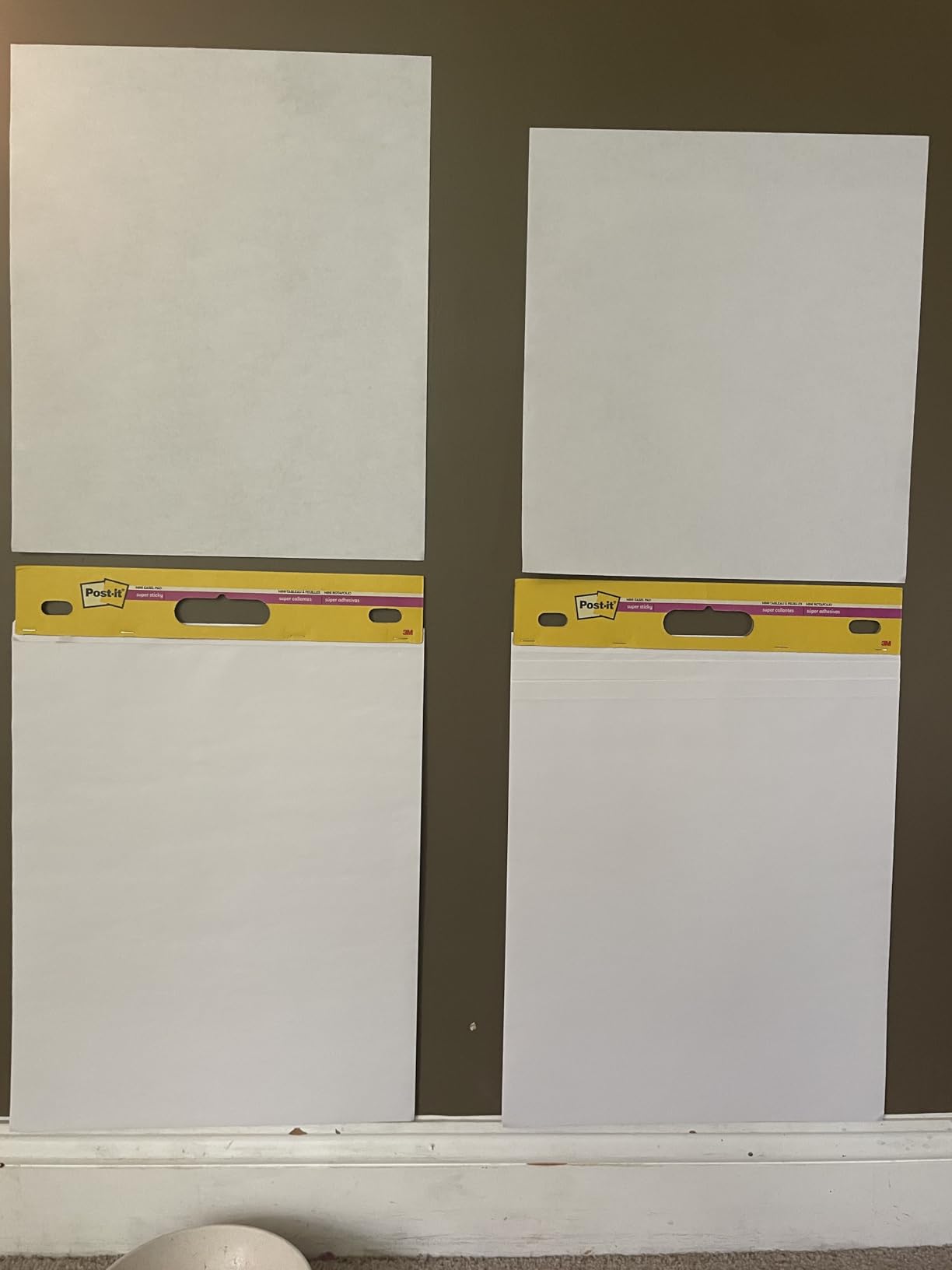 Post-it Self-Stick Mini Easel Pad, 15 in x 18 in, 20 Sheets/Pad, 3 Pads, Great for Virtual Teachers and Students customer photo 1