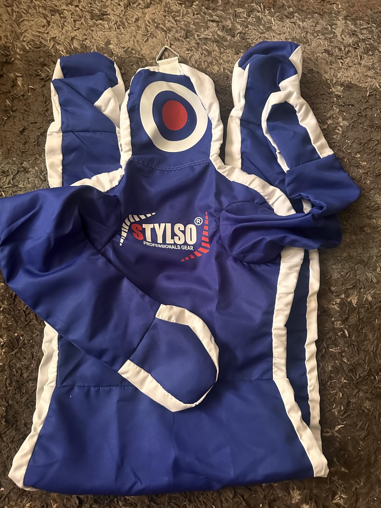 Unfilled Grappling Dummy - Adult Life Size Wrestling & BJJ Training Dummy, MMA Jiu Jitsu Judo Takedown & Throwing Practice, Heavy-Duty Triple-Stitched Canvas Submission Dummy customer photo 2