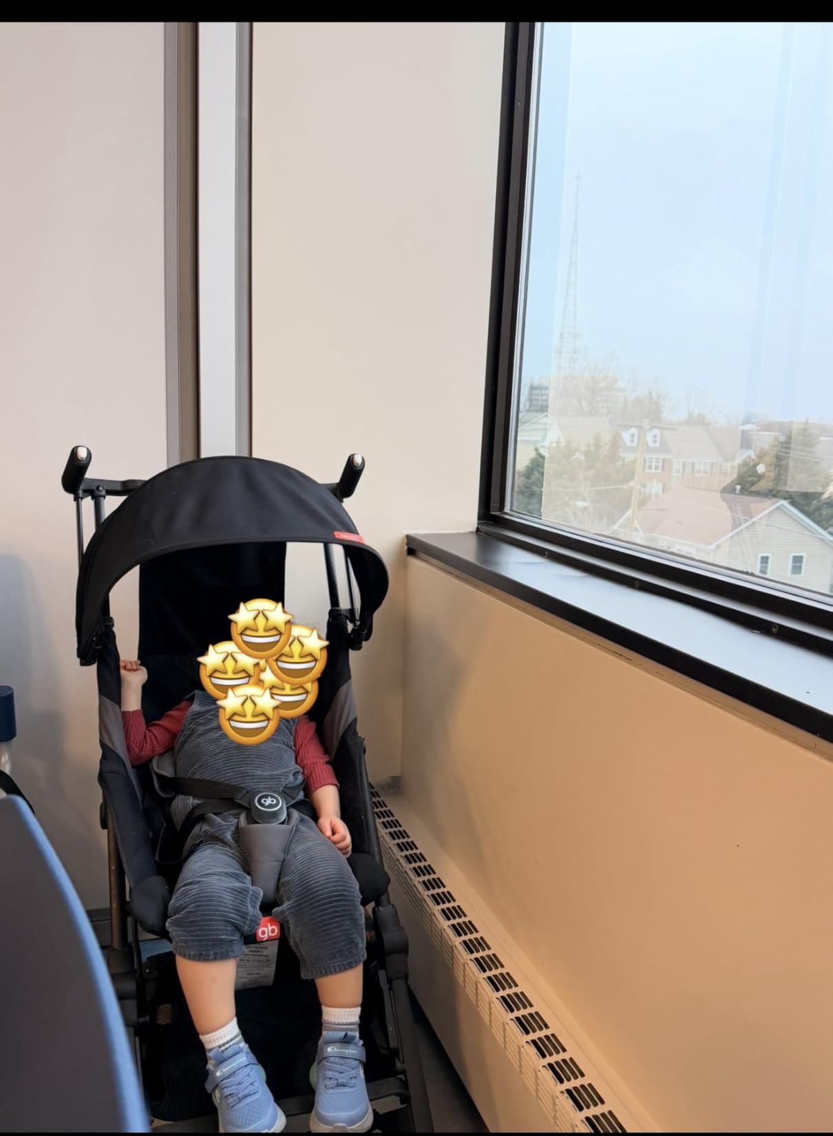 gb Pockit+ All-Terrain, Ultra Compact Lightweight Travel Stroller with Canopy and Reclining Seat in Velvet Black customer photo 1