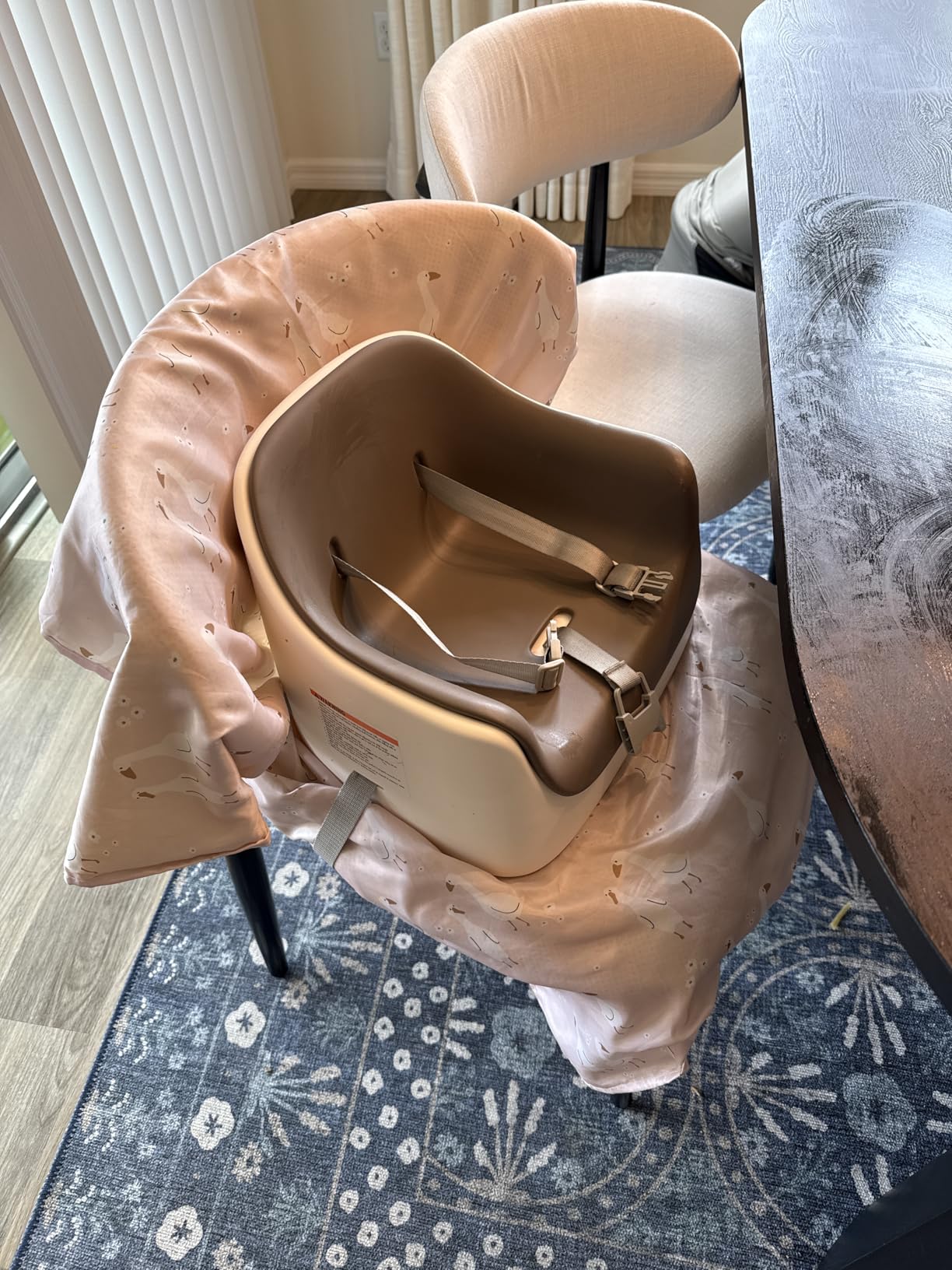 OXO Tot Nest Booster Seat with Removable Cushion - Gray customer photo 1