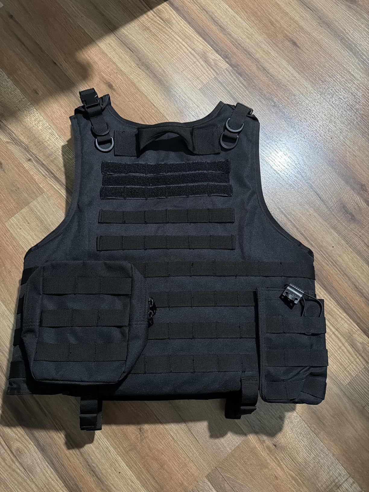 MGFLASHFORCE Tactical Airsoft Vest Adjustable Modular Paintball Vest customer photo 1