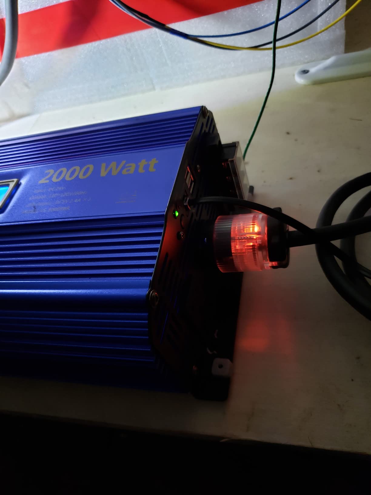 VOLTWORKS 3000W Pure Sine Wave Power Inverter 3000 Watt 12V DC to 110V 120V AC ETL Listed UL458 Compatible with Starlink & Lithium Battery for Off-Grid Solar Car RV Truck Boat with 30FT Wired Remote customer photo 2