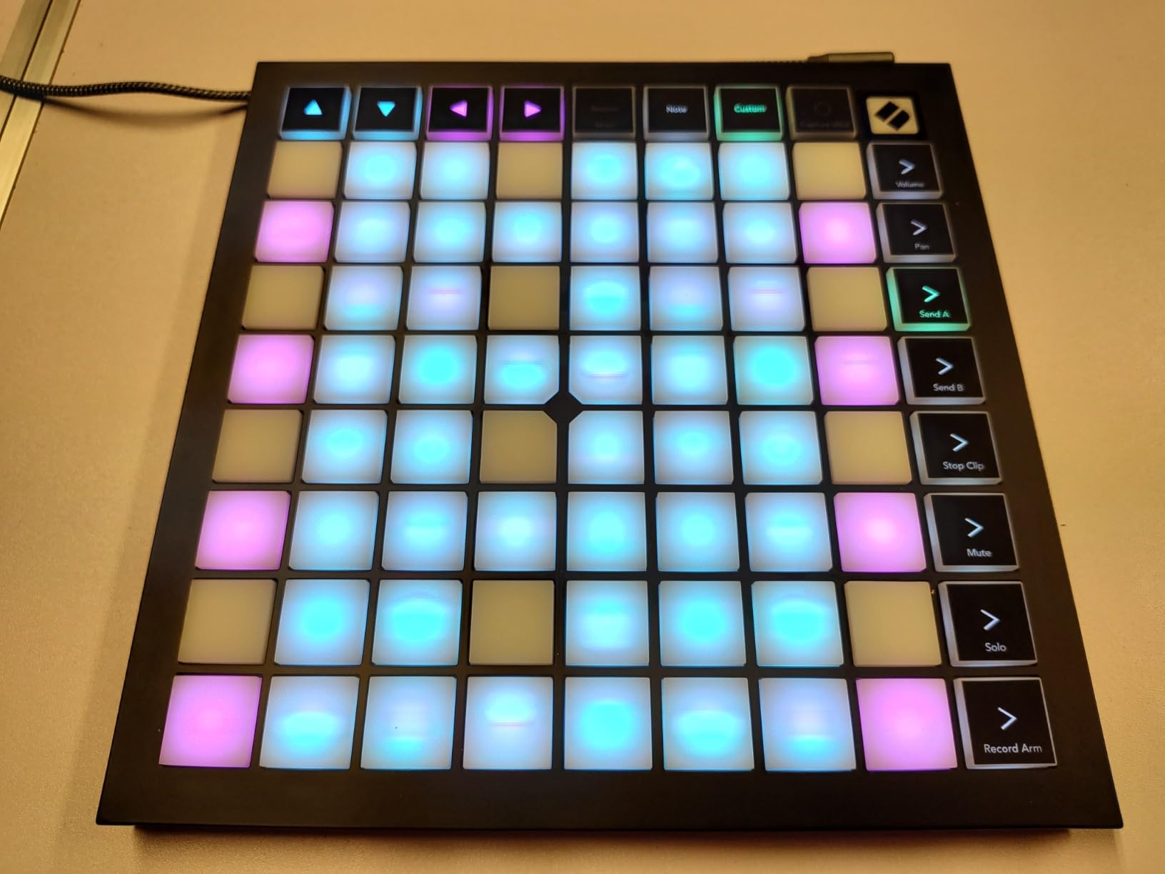 Novation Launchpad Mini [MK3] - Portable MIDI 64-Pad, USB Grid Controller for Ableton Live and Logic Pro Performances customer photo 1
