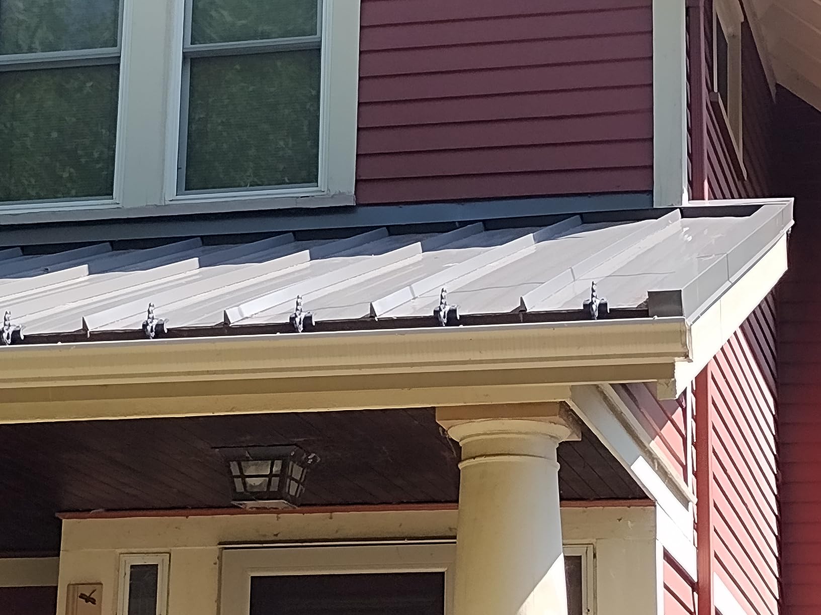 Plastic Roof Ice Guard Snow Guard Snow Stops for Standing Seam Metal Roofing - Multi-Color/Multi-Pack Listing (50, Black) customer photo 2