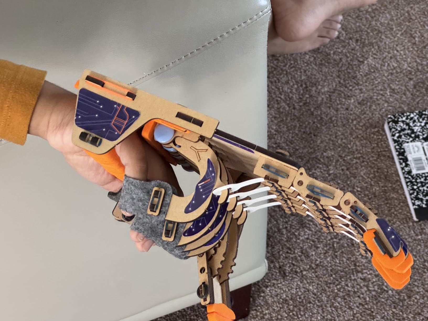 Smartivity DIY Robotic Mechanical Hand STEM Toy for Kids 8-14 Years Old | Parents Choice Award Winner | Birthday Gift for Kids | Engineering Kit for 8, 9, 10, 11, 12, 13, 14 Years Old Boys & Girls customer photo 1