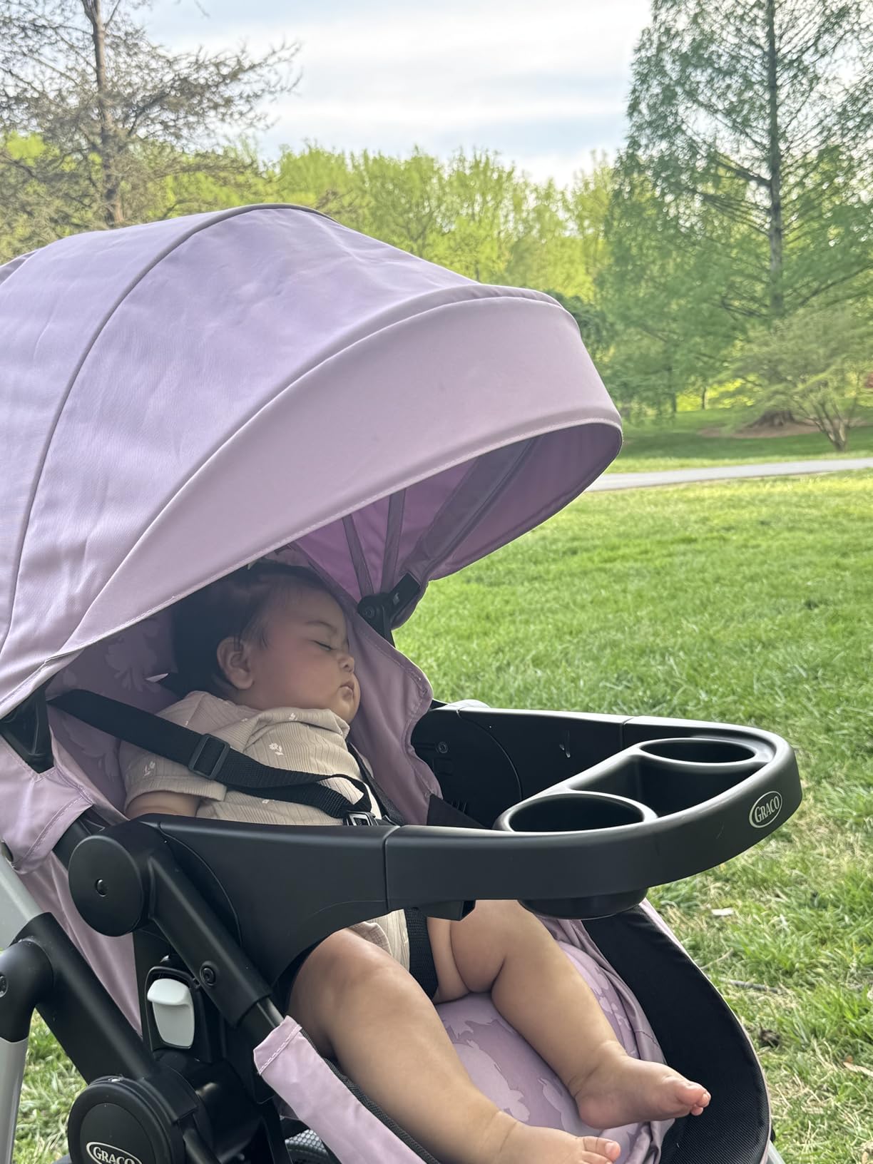 Graco Modes Pramette Stroller, 3-in-1 Baby Stroller, 3 Modes: Infant Car Seat Carrier, Infant Pramette, and Toddler Stroller, Reversible Seat, One-Hand Fold, Pierce customer photo 1