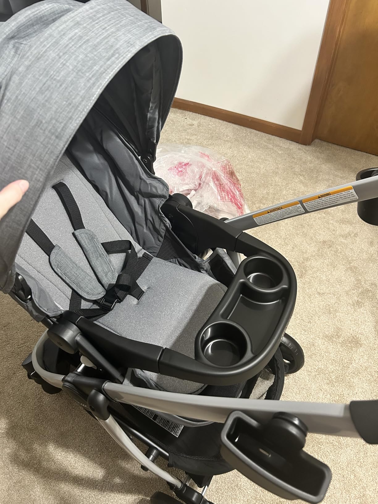 Graco Modes Pramette Stroller, 3-in-1 Baby Stroller, 3 Modes: Infant Car Seat Carrier, Infant Pramette, and Toddler Stroller, Reversible Seat, One-Hand Fold, Pierce customer photo 2