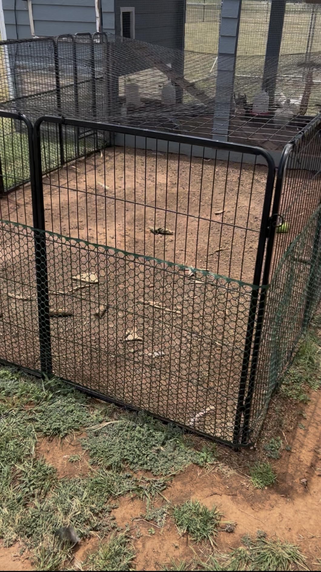 BestPet Dog Playpen | 40 Inch, 16 Panels | Heavy Duty Metal Pet Exercise Pen | Indoor Outdoor Fence Panels | Rust-Resistant, Removable, Tool-Free Setup | Anti-Skid, Expandable Design customer photo 1