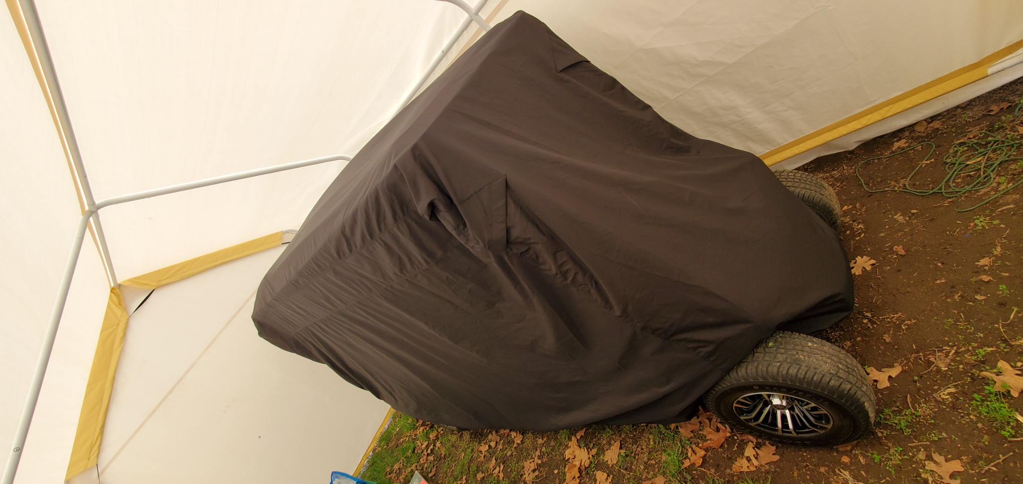 moveland 6 Passenger Golf Cart Storage Cover Compatible with E Z GO, Club Car, Yamaha - Dustproof & Durable customer photo 2
