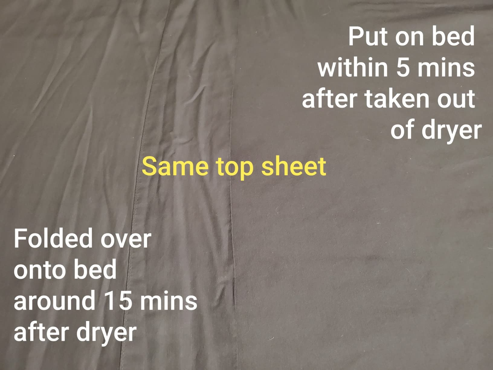 SONORO KATE Bed Sheet Set Super Soft Microfiber 1800 Series Luxury Egyptian Sheets Fit 18-24 Inch Deep Pocket Mattress Wrinkle-6 Piece (Dark Grey, Queen) customer photo 2