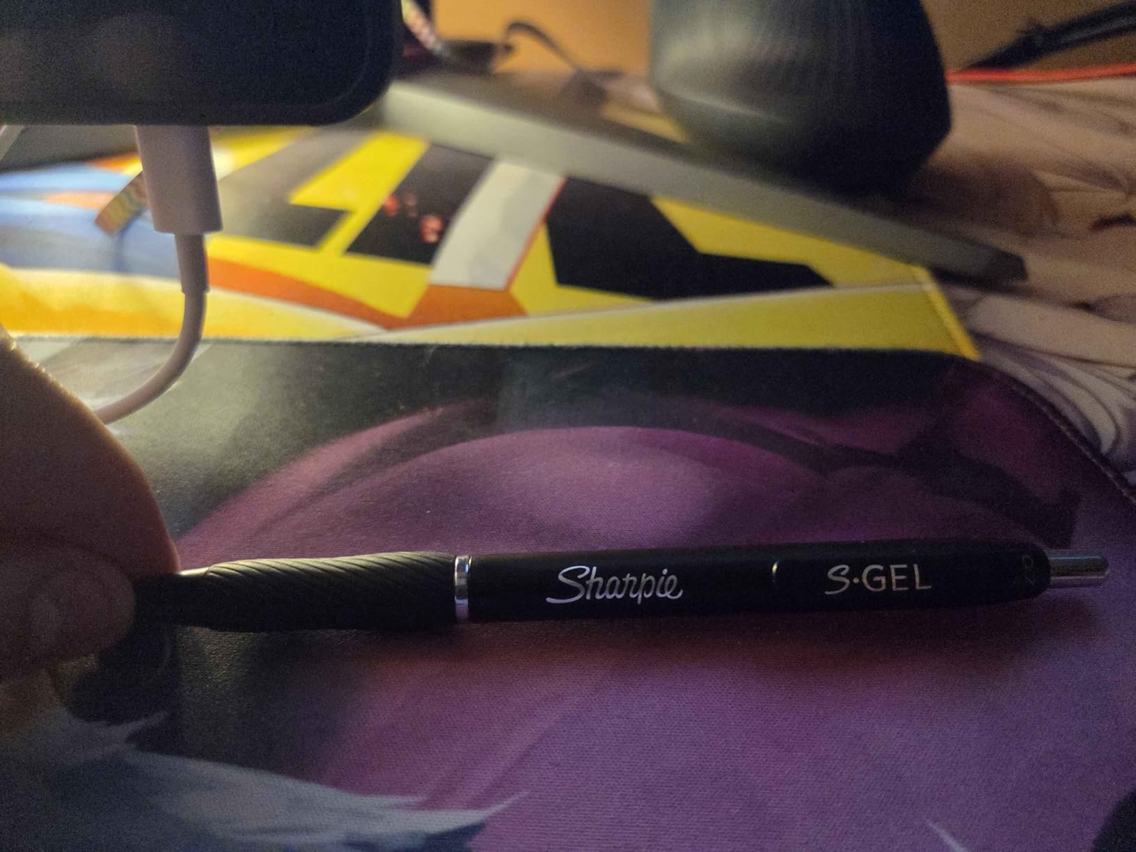 Sharpie S-Gel Gel Pens, Medium Point (0.7mm), Black Gel Ink, 12 Count customer photo 1