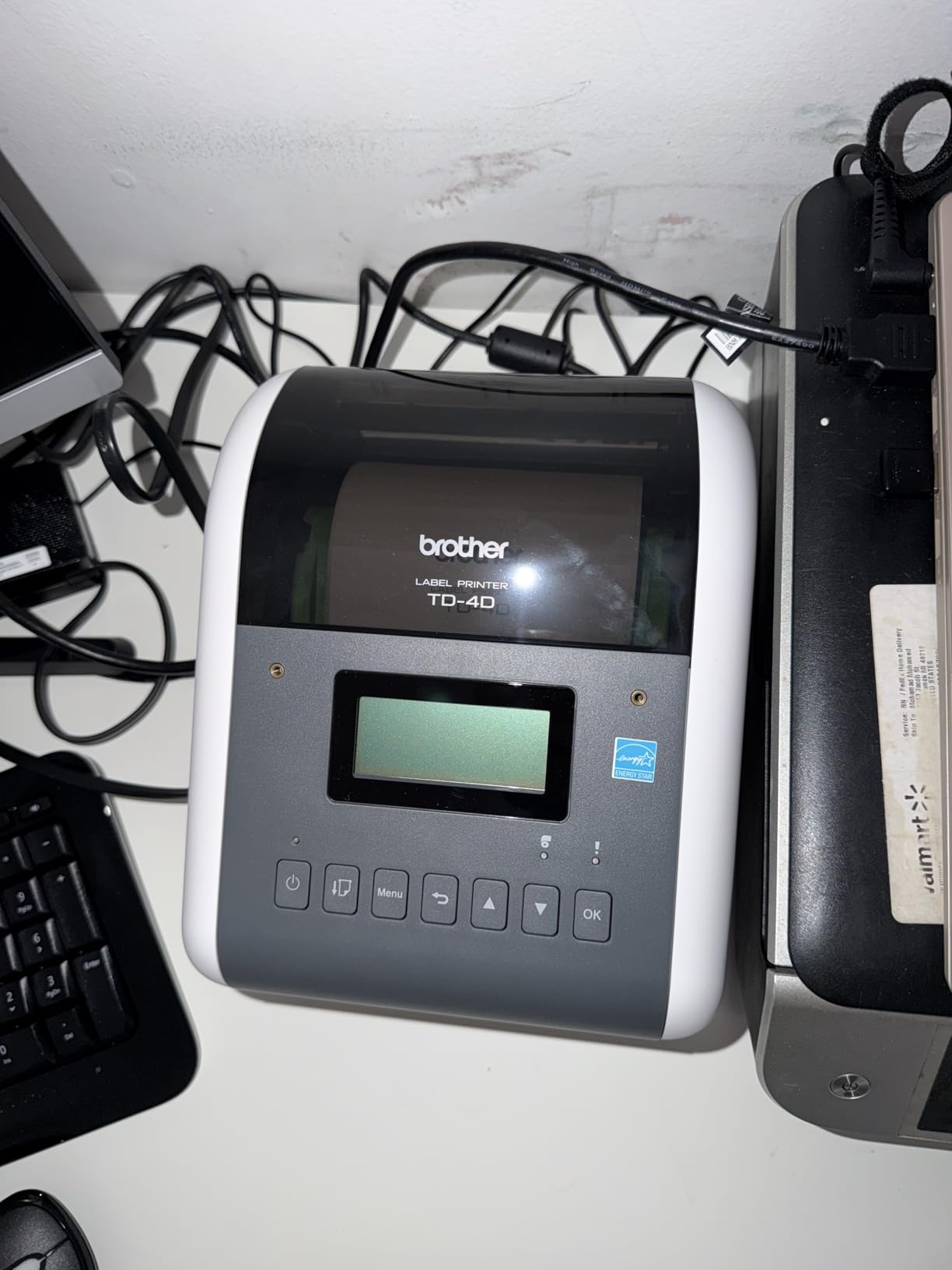 Brother TD-4550DNWB 4-inch Thermal Desktop Barcode and Label Printer, for Labels, Barcodes, Receipts and Tags, 300 dpi, 6 IPS, Standard USB and Serial, Ethernet LAN, Built-in Wi-Fi and Bluetooth customer photo 2