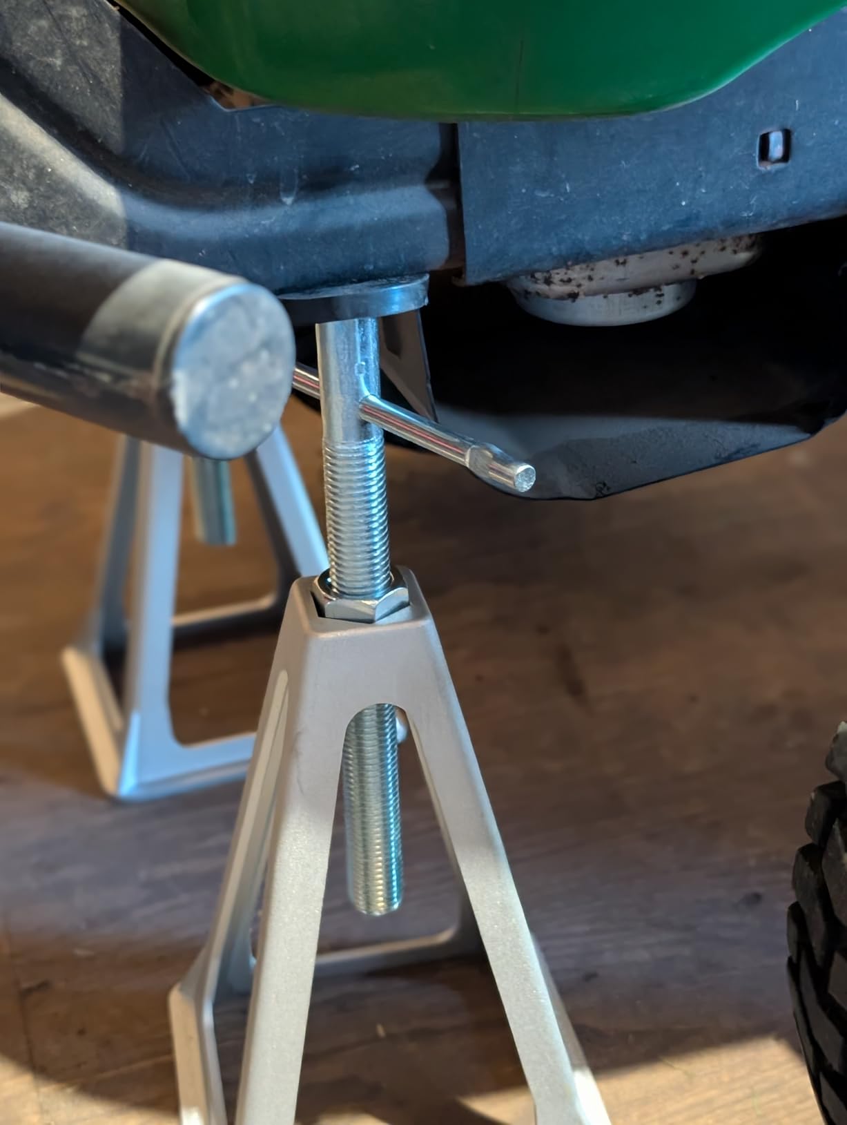 RVGUARD RV Stack Jacks 4 Pack, Aluminum Stabilizer Jacks for RV Trailer Camper, Single Support Up to 6000 Lbs, Adjustable from 11