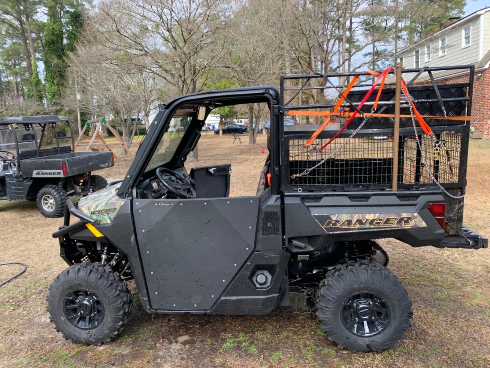 SuperATV Aluminum Doors Compatible with Polaris Ranger 1000 Models | See Product Description for Fitment | Powder Coated, Preassembled customer photo 2