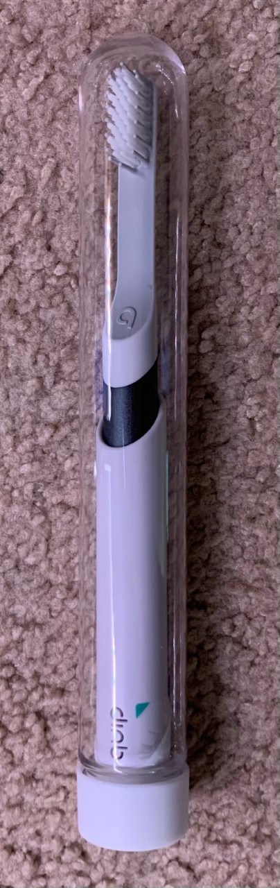 Quip Adult Electric Toothbrush - Sonic Toothbrush with Travel Cover & Mirror Mount, Soft Bristles, Timer, and Metal Handle - Slate customer photo 1