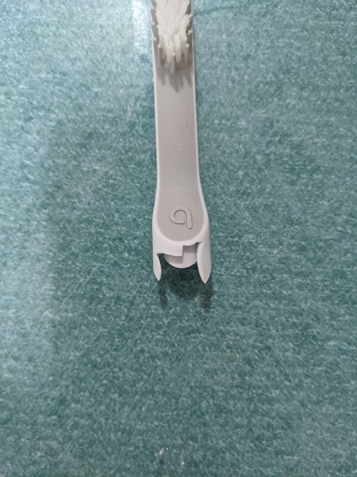 Quip Adult Electric Toothbrush - Sonic Toothbrush with Travel Cover & Mirror Mount, Soft Bristles, Timer, and Metal Handle - Slate customer photo 2