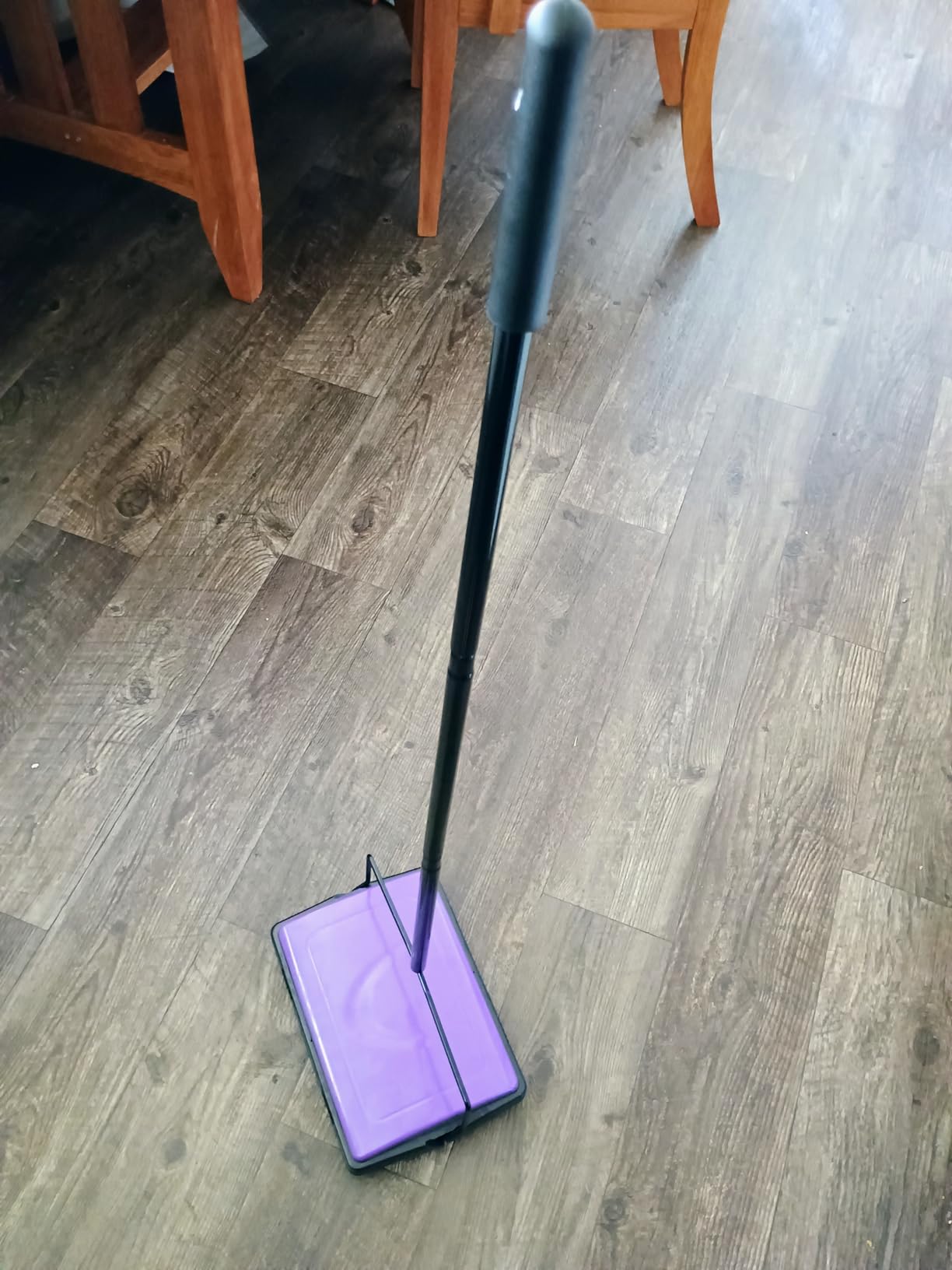 Yocada Carpet Sweeper Cleaner for Home Office Low&Undercoat Carpets Rugs Pet Hair Dust Scraps Paper Small Rubbish Cleaning with a Brush customer photo 1