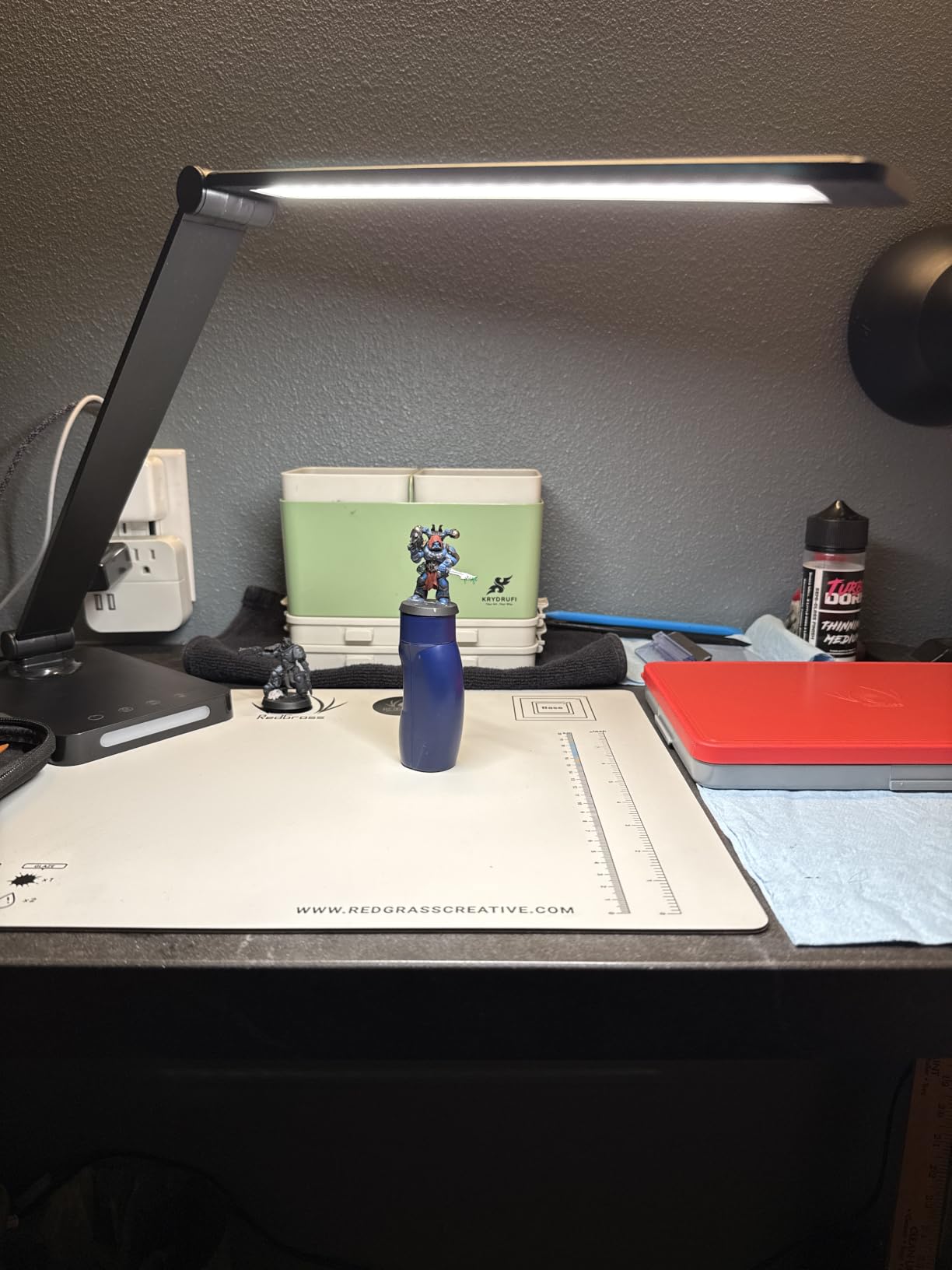 LED Desk Lamp with USB Ports, Touch Desk Lamps for Home Office with 5 Color Modes customer photo 1