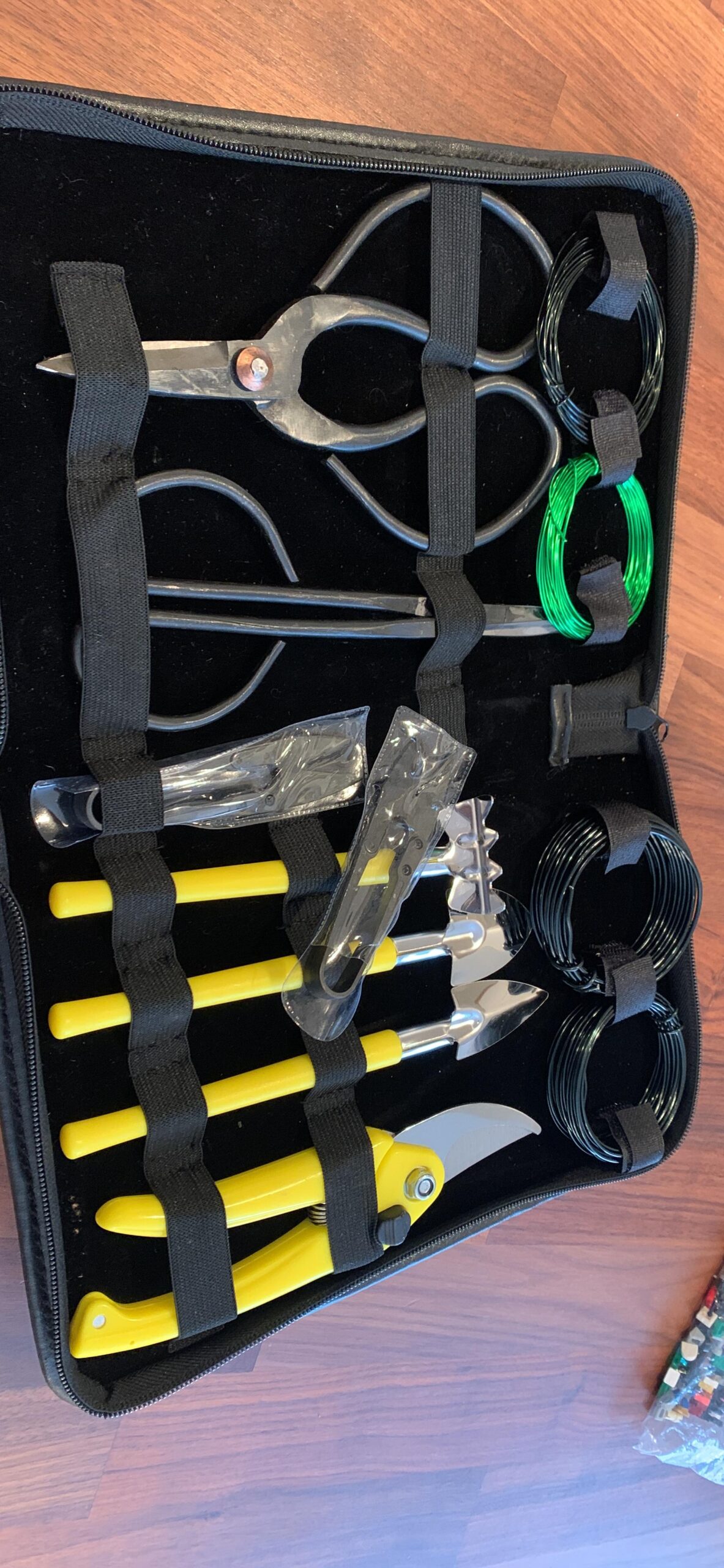 Bonsai Tools Set 13Pcs, Bonsai Essentials with PU Leather Bag, High Carbon Steel Succulent Trimming Kit, for Pruning, Raking, Training Plants, Ideal Gardening Gifts customer photo 1