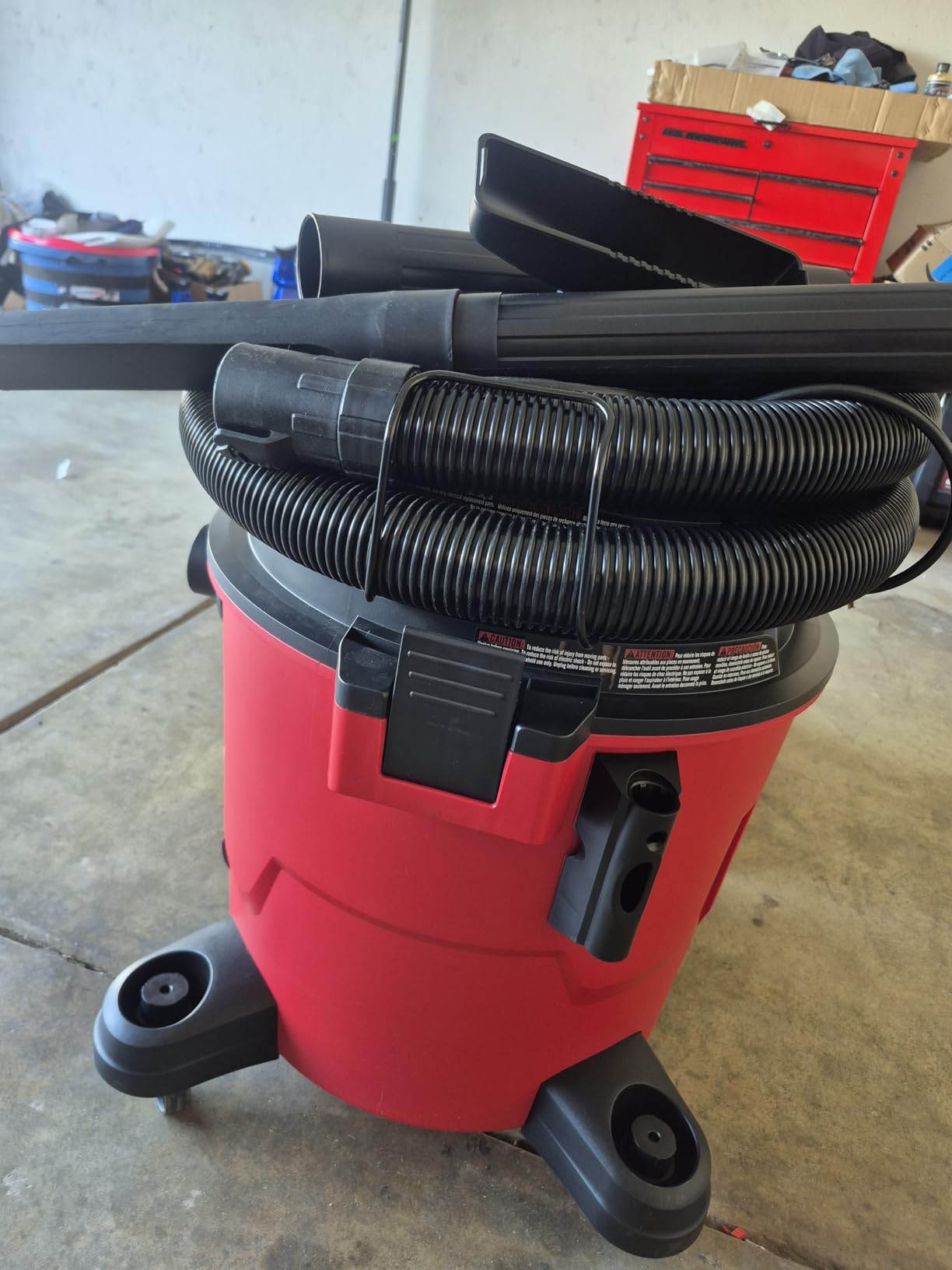 Vacmaster 12-Gallon 5.5 Peak HP Heavy-Duty Wet/Dry Vacuum - VJH1211PF 1101 customer photo 1
