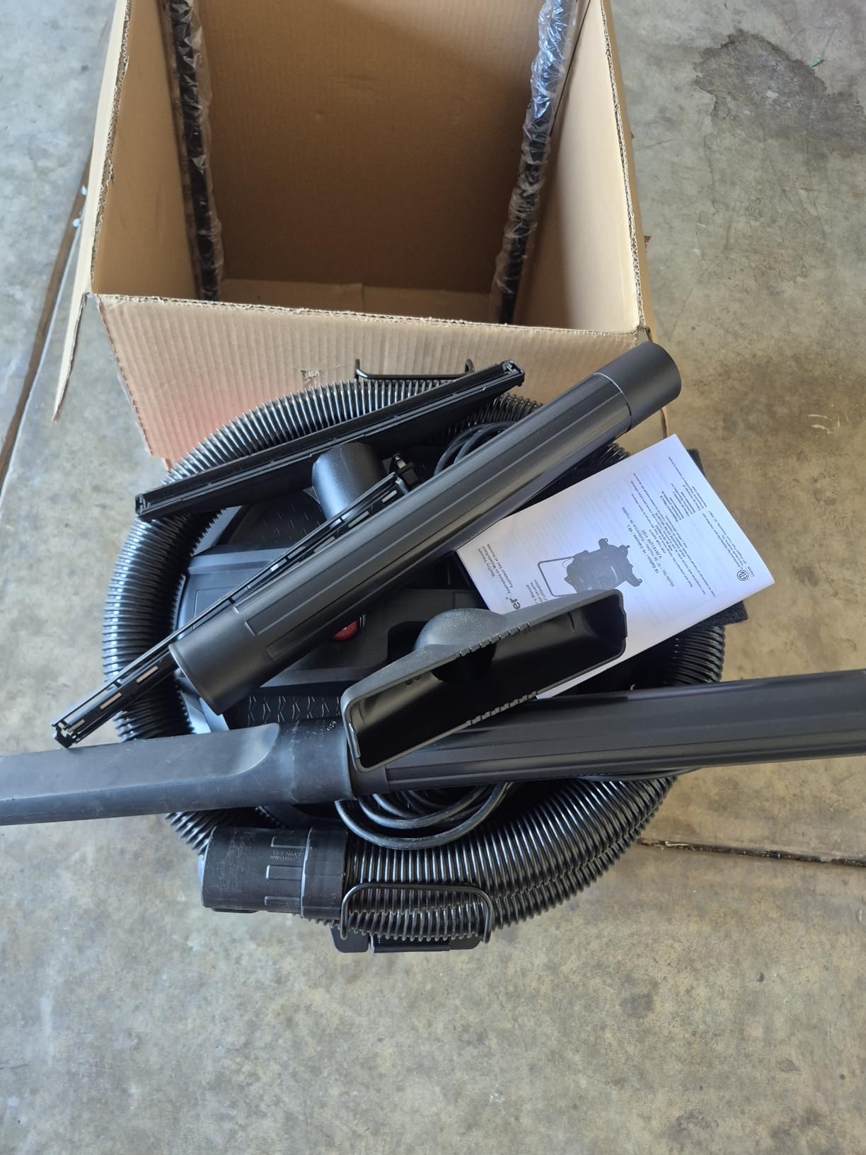 Vacmaster 12-Gallon 5.5 Peak HP Heavy-Duty Wet/Dry Vacuum - VJH1211PF 1101 customer photo 2