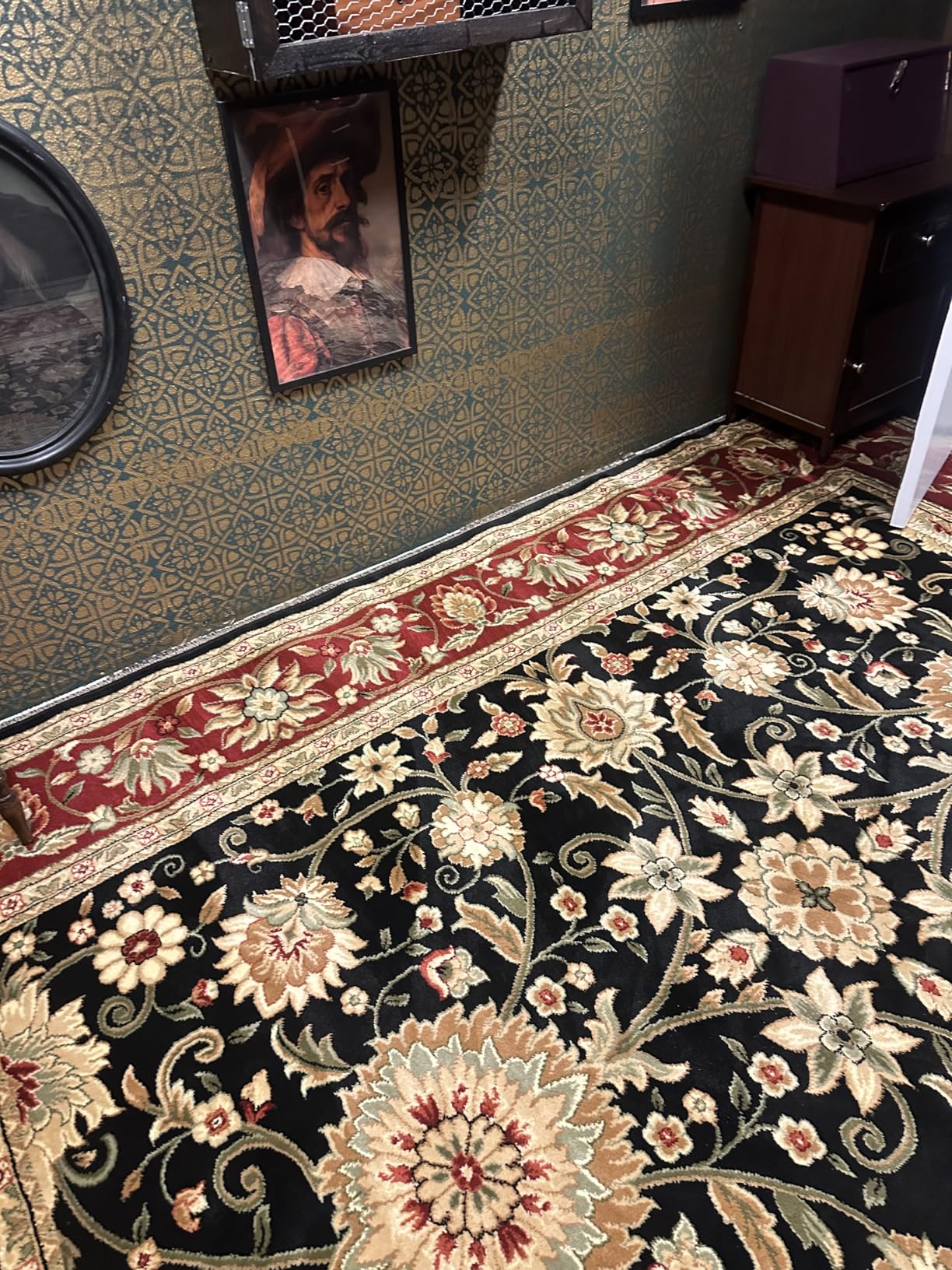 SAFAVIEH Lyndhurst Collection Area Rug - 8' x 10', Beige & Ivory, Traditional Oriental Design, Non-Shedding & Easy Care, Ideal for High Traffic Areas in Living Room, Bedroom (LNH212D) customer photo 1