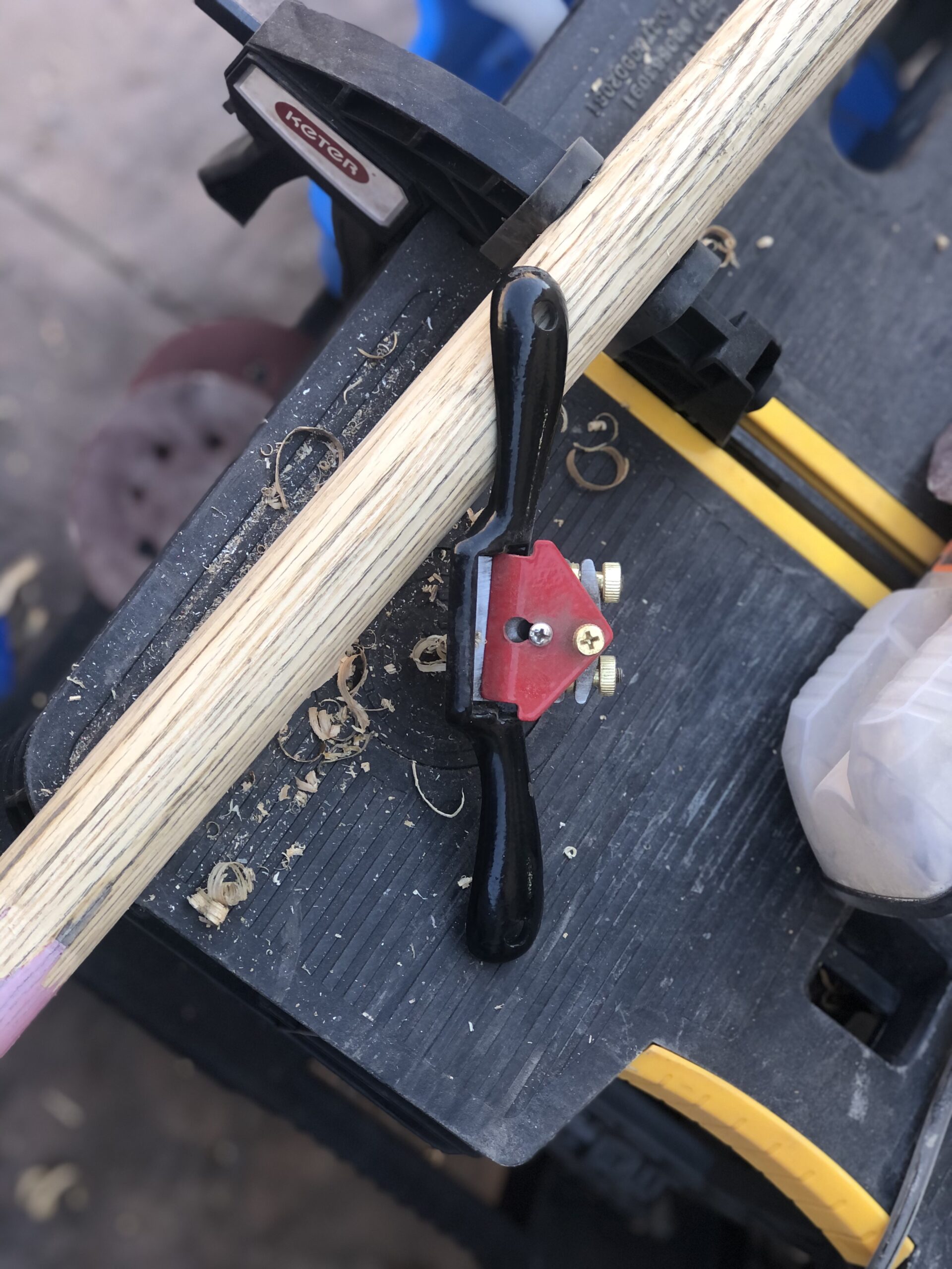 Minatee Adjustable Spokeshave with Flat Base and 5 Metal Blade Smooth Planes Working Hand Tool for Wooden Craft Carver Wood Working customer photo 1