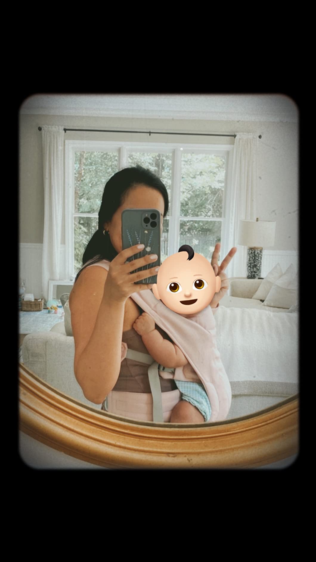 Ergobaby Embrace Newborn Baby Carrier for Infants 0-12 Months (7-25 lbs) - Ergonomic 2-Position Infant Carrier with Head and Neck Support, Hip-Healthy Positioning, Blush Pink customer photo 2