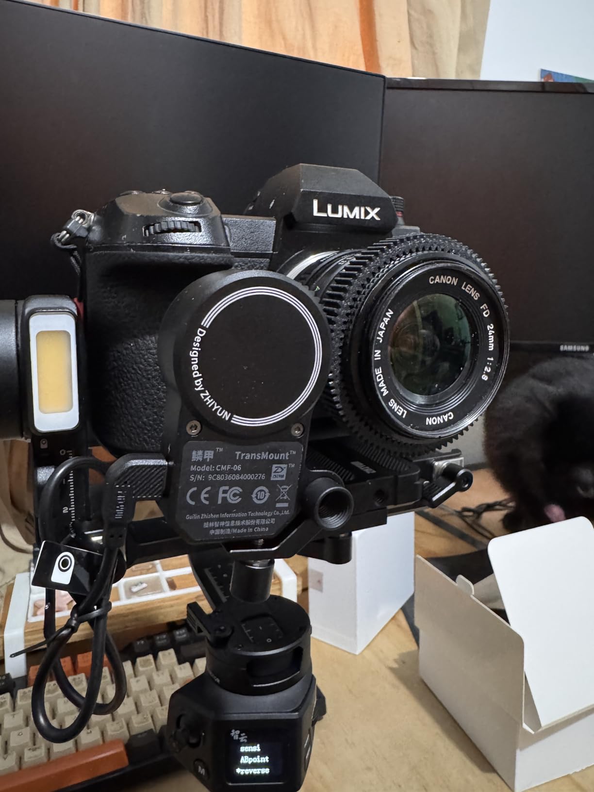 Zhi yun [Official] TransMount Servo Follow Focus Focus/Zoom Controller (CMF-06 Max) for Crane 2S WEEBILL LAB, Crane 3 LAB, Weebill S customer photo 2