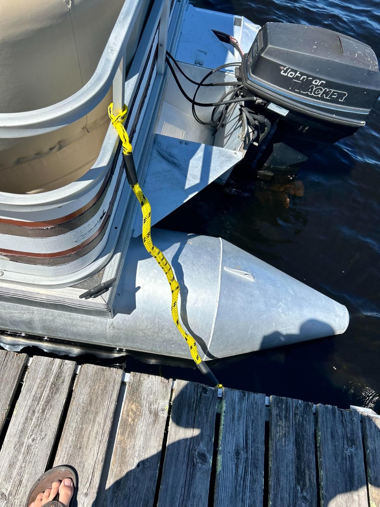 4 Feet Bungee Dock Line Mooring Rope 2-Pack for Docking with Stainless Steel Clip Accessories for Boats PWC, Built in Snubber, Kayak, Watercraft, SeaDoo, Jet Ski, Pontoon customer photo 1