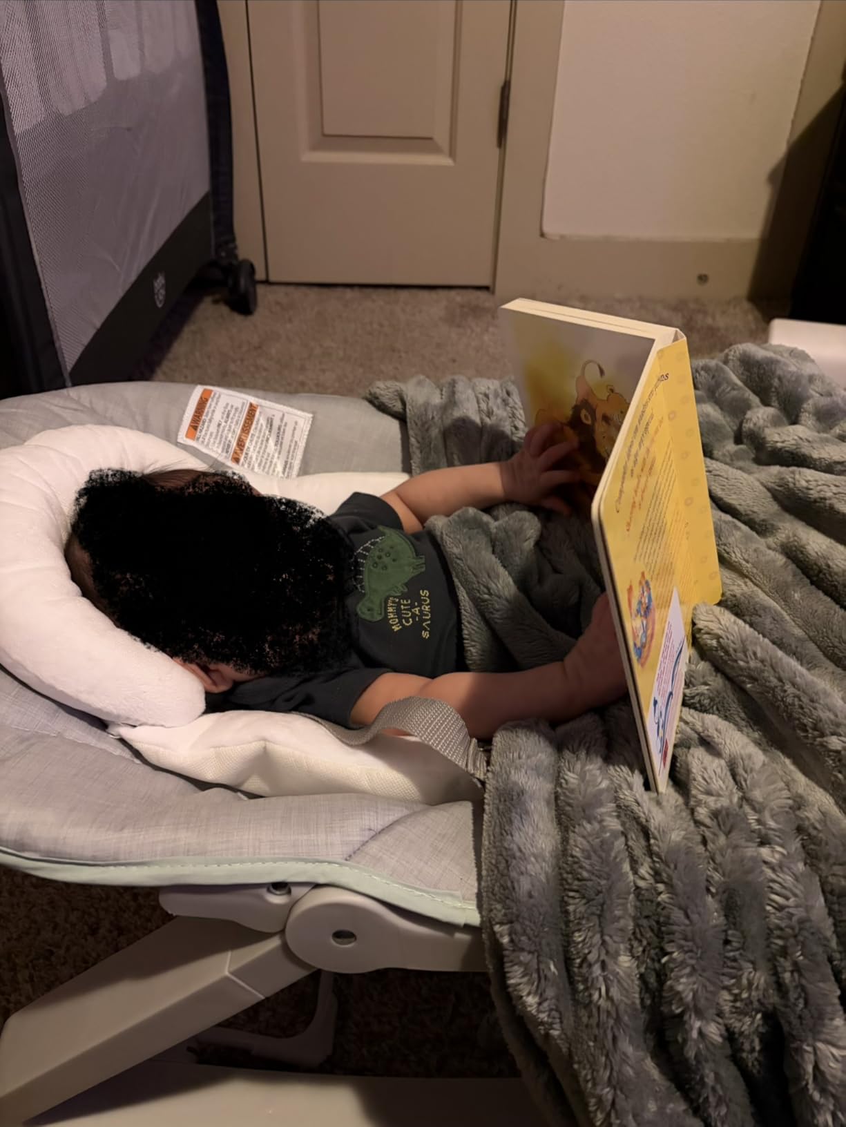 Ingenuity Keep Cozy 3-in-1 Grow with Me Vibrating Baby Bouncer, Seat & Infant to Toddler Rocker, Vibrations & Toy Bar, 0-30 Months Up to 40 lbs, Weaver customer photo 2