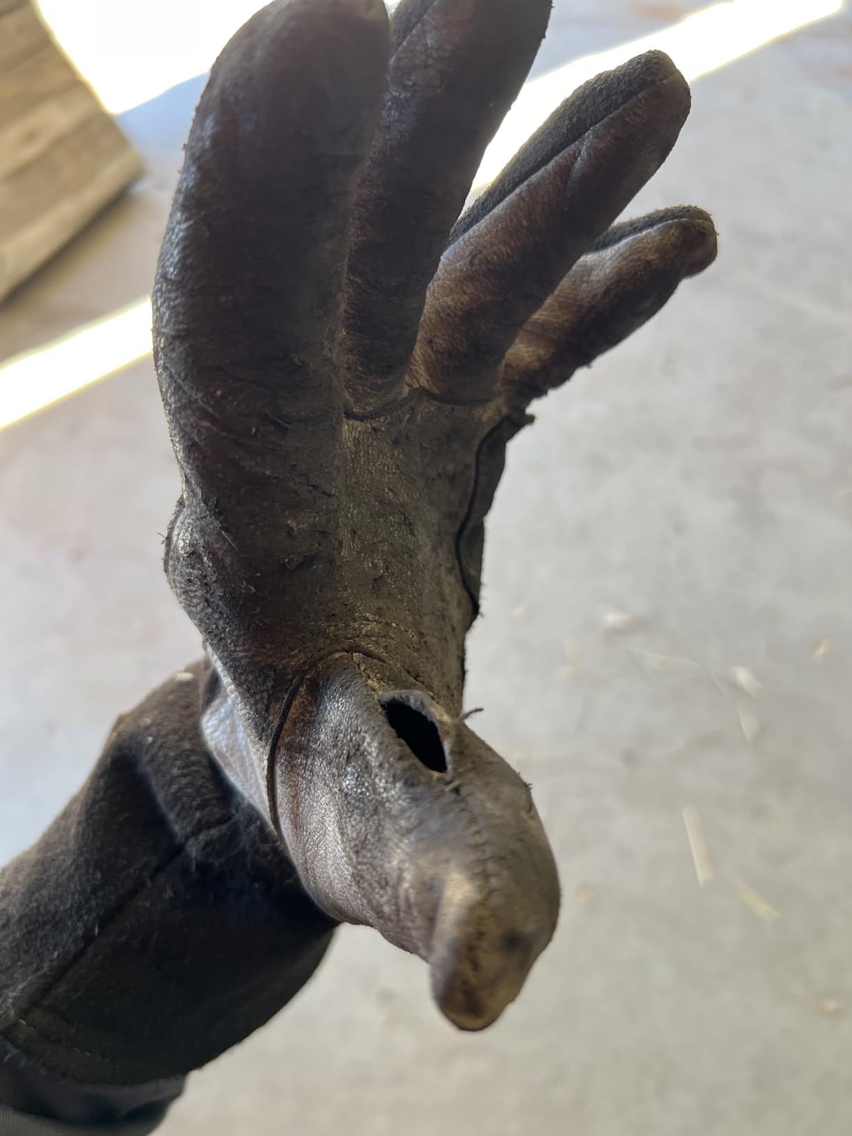 YESWELDER Premium Goatskin TIG Welding Gloves | Top Grain Leather | High Dexterity | True - Fit-XL customer photo 2