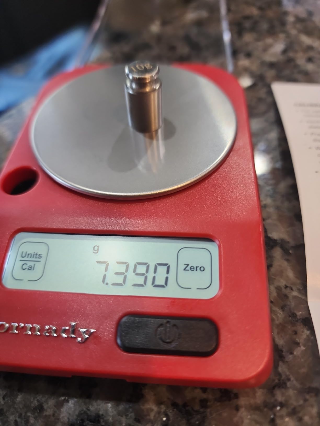 Hornady G3-1500 Electronic Scale, 050104 - Portable Battery Operated Digital Pocket Scale, 1500 Grain Capacity with 0.1 Accuracy customer photo 1