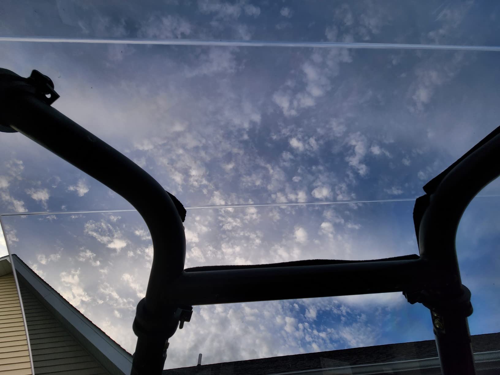 SuperATV Dark Tinted Roof for 2008-2014 Polaris RZR 800 | 2009-2014 RZR 800 S | 1/4