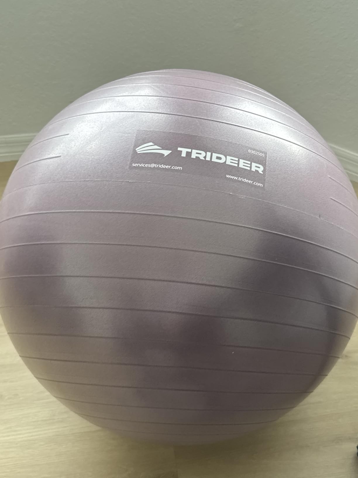 Trideer Exercise Ball Yoga Ball,Office Seating & Balance Ball Chair, Stability Ball for Pilates, Physical Therapy,Core Training & Balance Improvement & Stretching customer photo 1