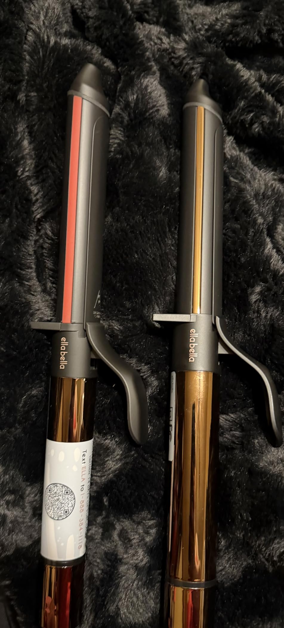 ELLA BELLA Curling Iron 1 Inch - Professional Hair Curler - Curling Wand - Ceramic Curling Irons - Transform Your Look in Seconds - Suitable for All Hair Types customer photo 2